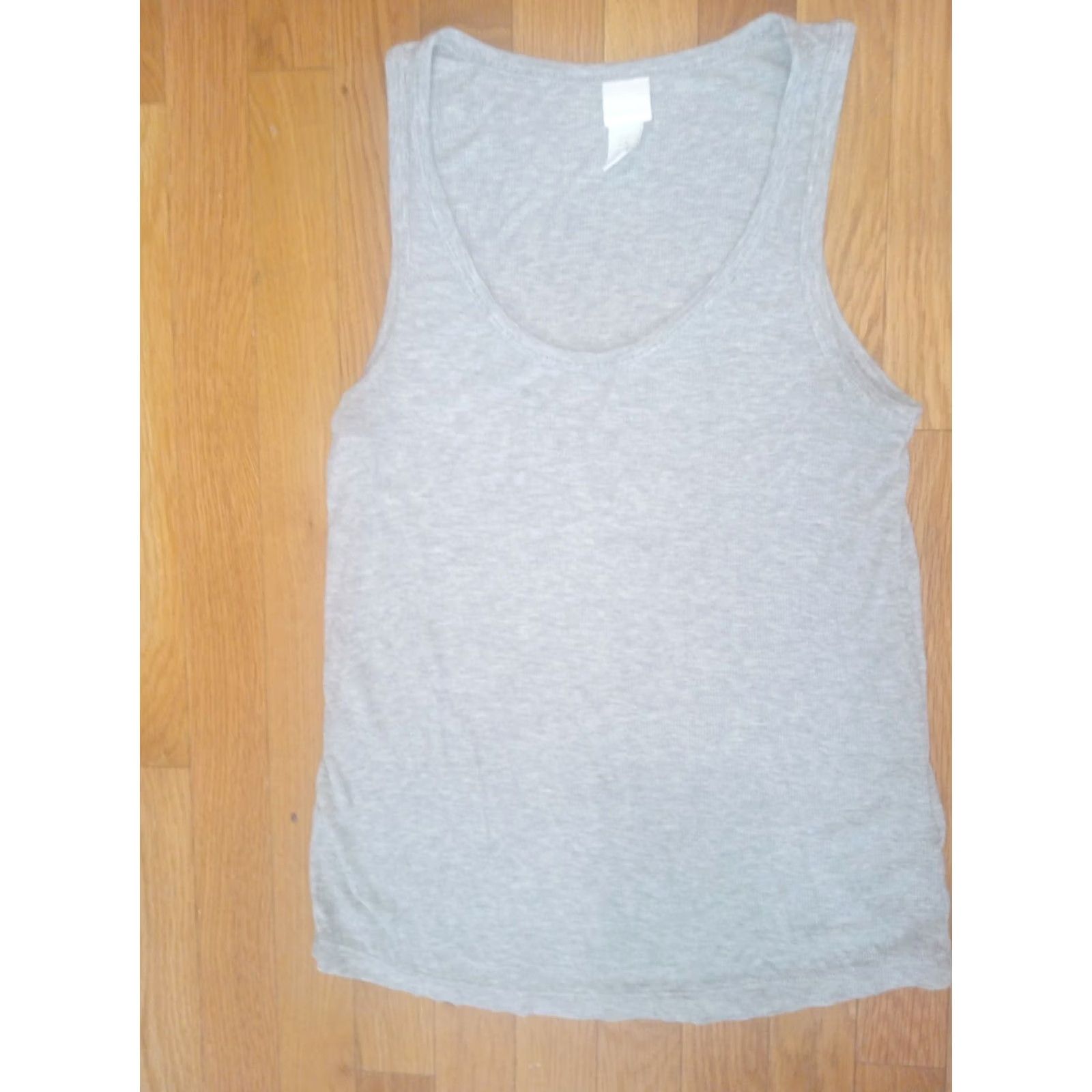 H&M H&M Basic Ribbed Vest Top XS Grey Women Tank Light Grey Vest Top XS Ladies Tank H&M Ribbed Tank Top Women XS Grey Size XS / US 0-2 / IT 36-38 - 3 Thumbnail