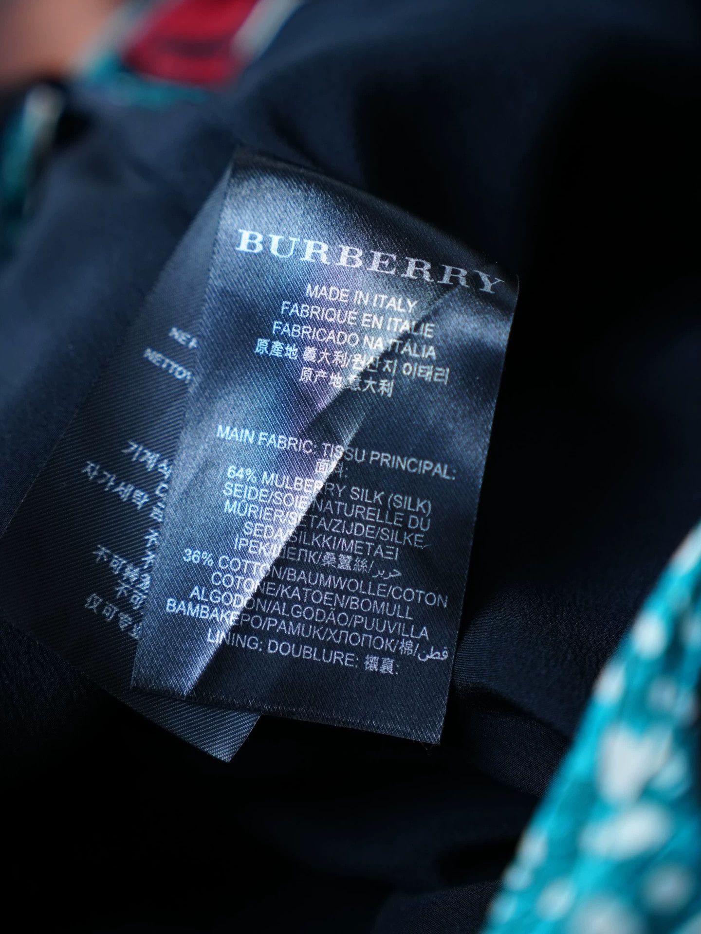 Burberry Burberry Prosum Vintage Silk Skirt 38 (M/L) Moore Print Size 26" / US 2 / IT 38 - 9 Thumbnail