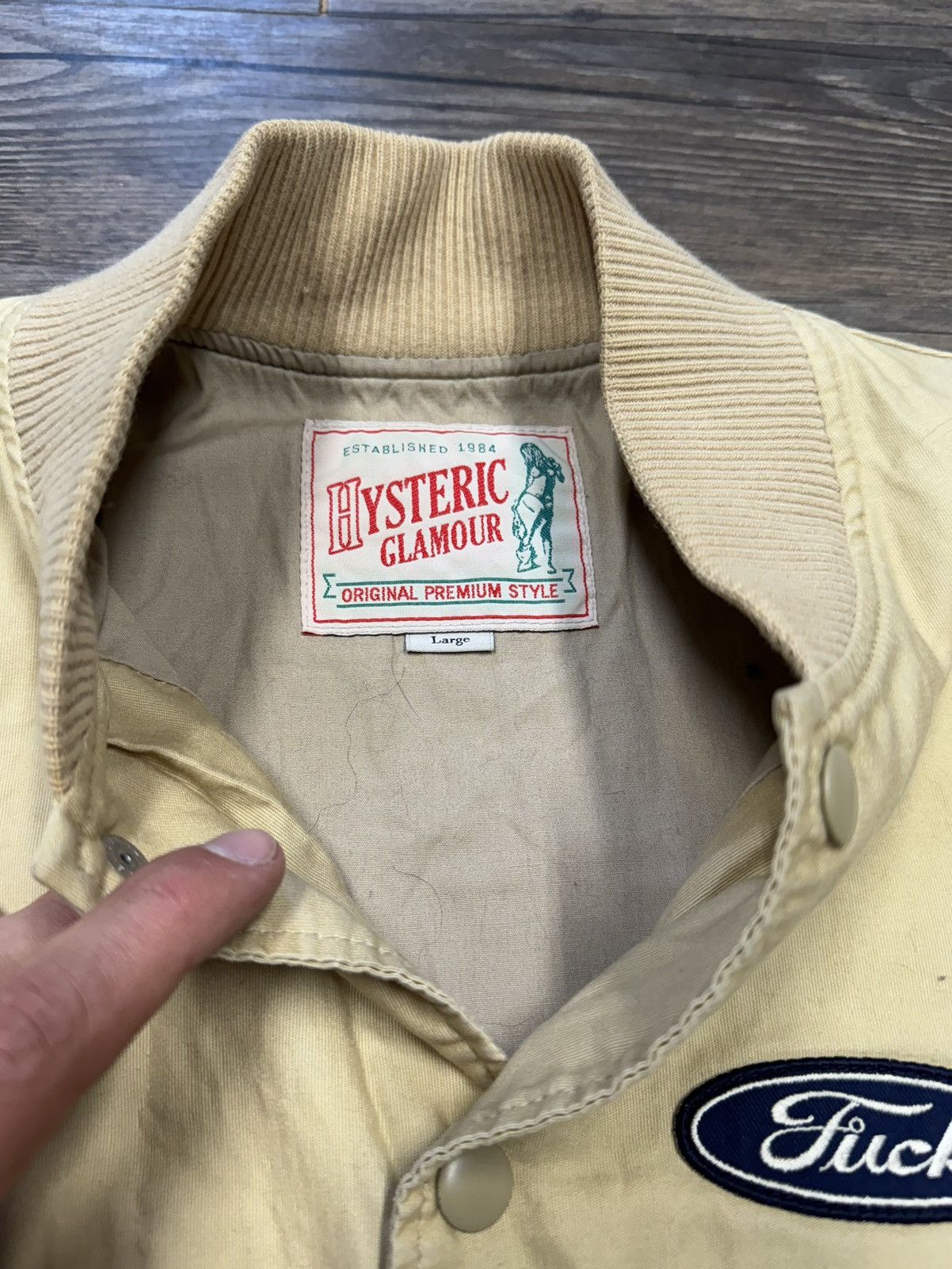 Hysteric Glamour Hysteric F*** Hell Bomber Jacket Size US M / EU 48-50 / 2 - 3 Thumbnail