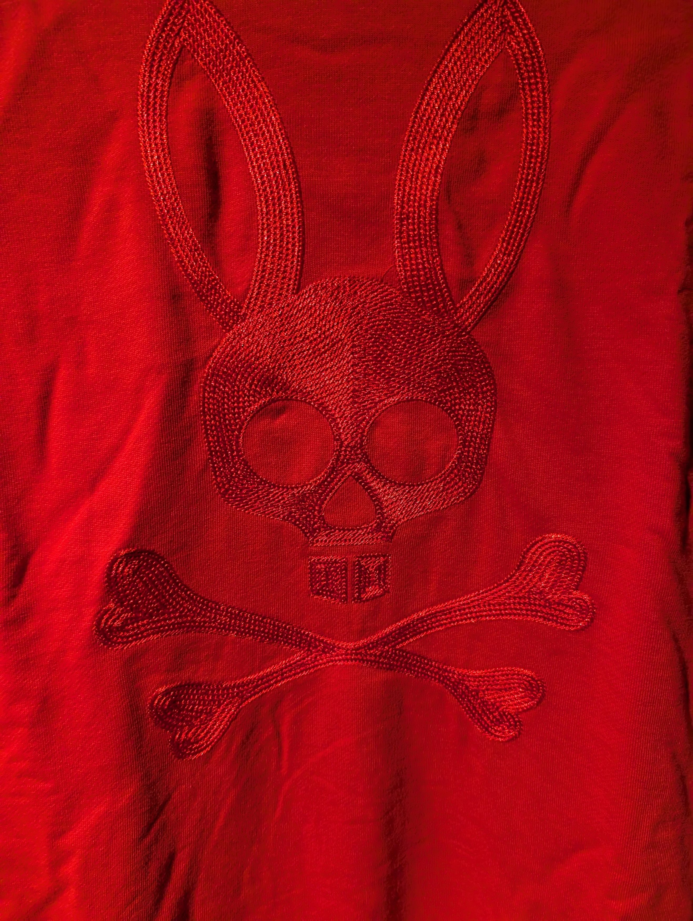Psycho Bunny Psycho Bunny Crewneck Sweatshirt Embroidered Bunny Skull Size US M / EU 48-50 / 2 - 2 Thumbnail