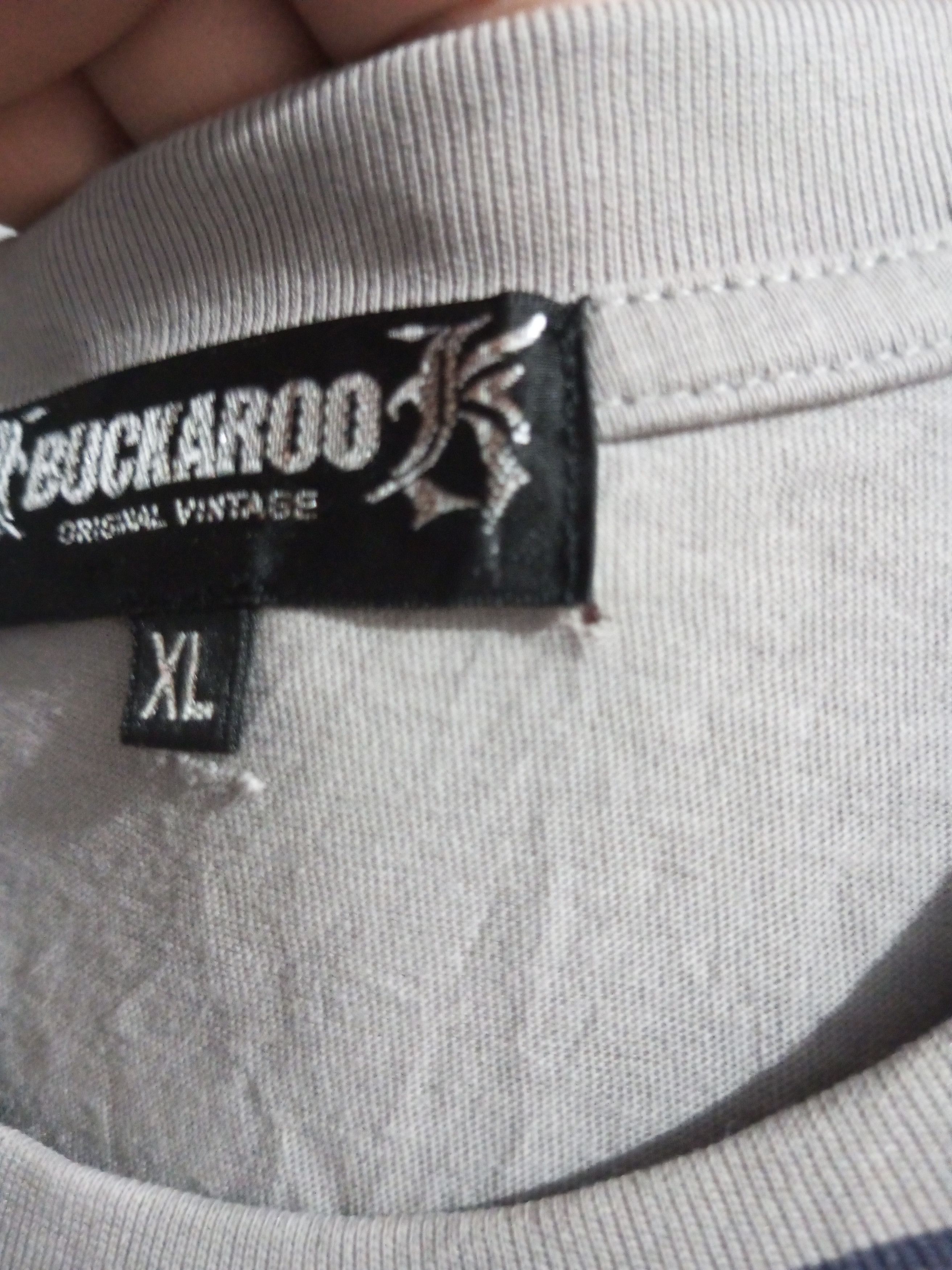 20471120 Vintage Buckaroo jeans all over print rare tshirt Size US L / EU 52-54 / 3 - 13 Thumbnail