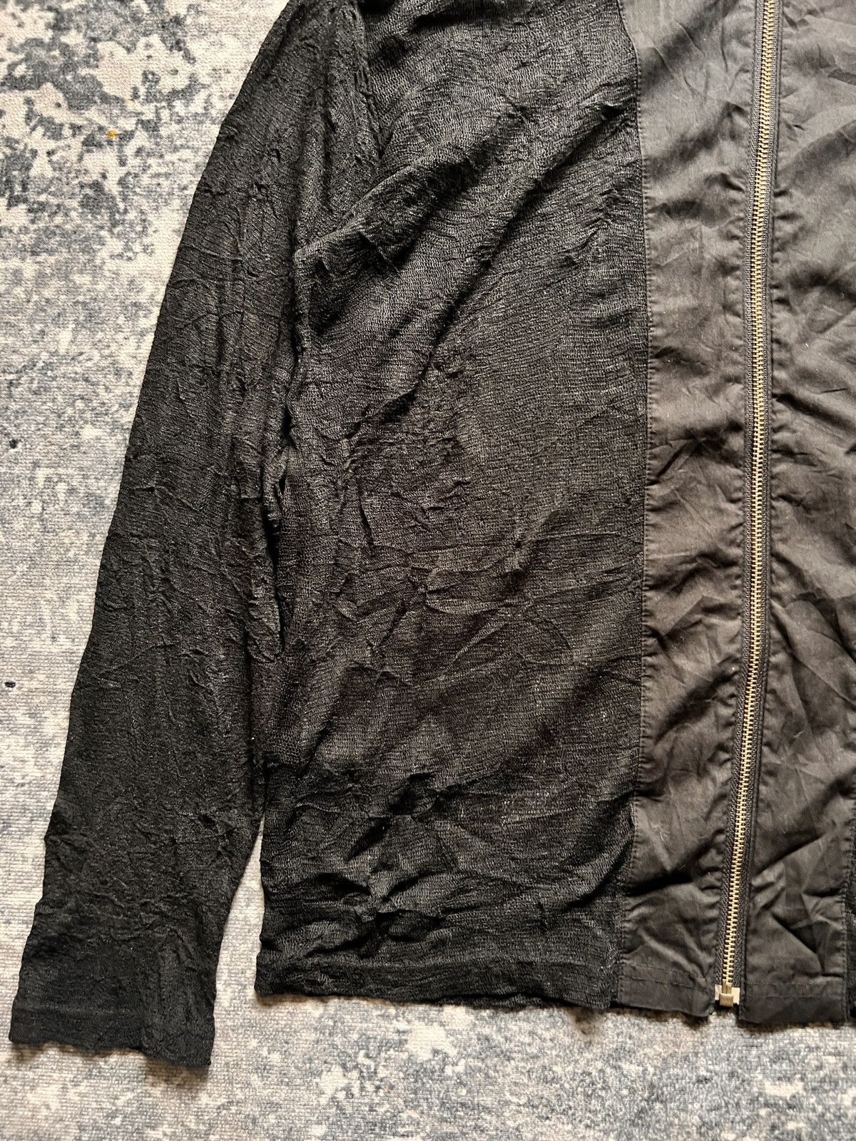 Katharine Hamnett London Katherine Hamnett Sheer Black Hoodie Size US M / EU 48-50 / 2 - 7 Thumbnail
