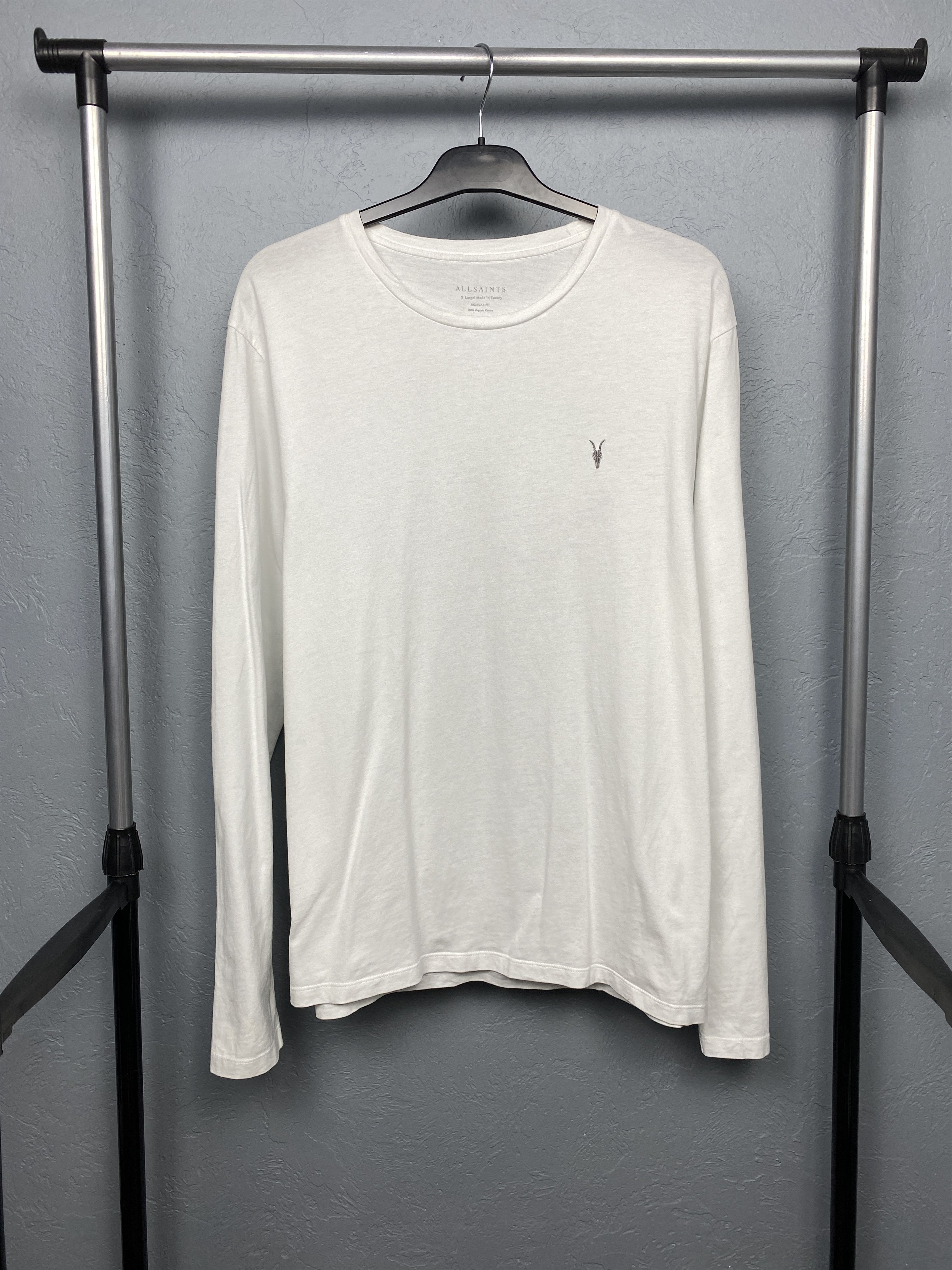 Allsaints × Vintage Allsaints Vintage Mens Brace Long Sleeve Crew Neck T-Shirt Size US XL / EU 56 / 4 - 1 Thumbnail