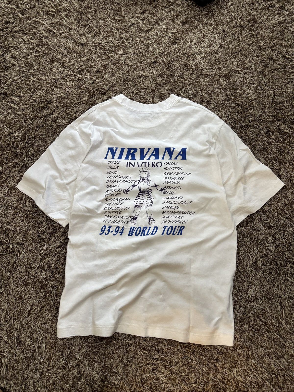 Band Tees × Vintage Boot 90s europe nirvana in utero Size US XXL / EU 58 / 5 - 4 Thumbnail