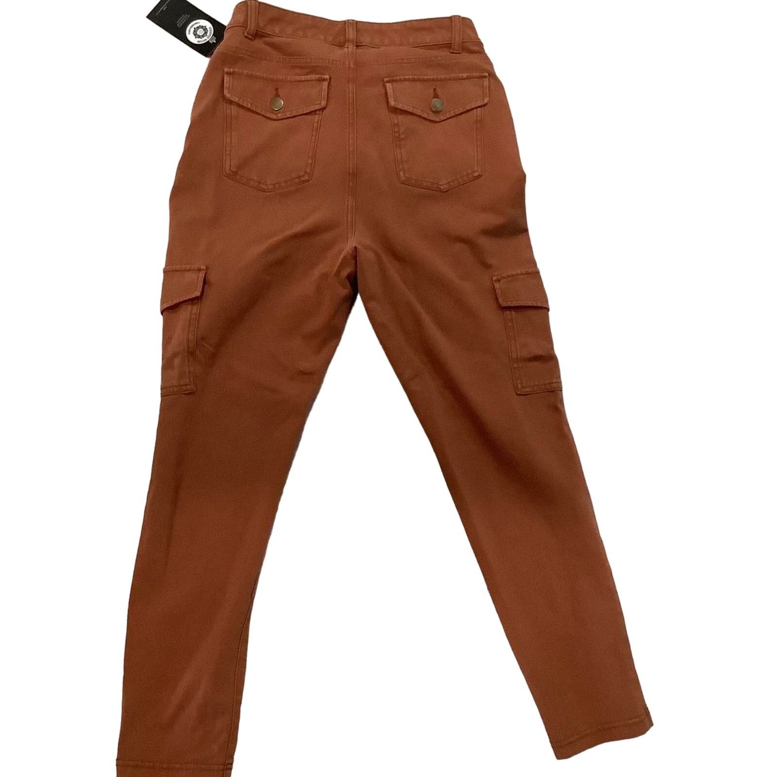 Other Brown carpenter Elastic fitted pants Size 29" - 2 Thumbnail