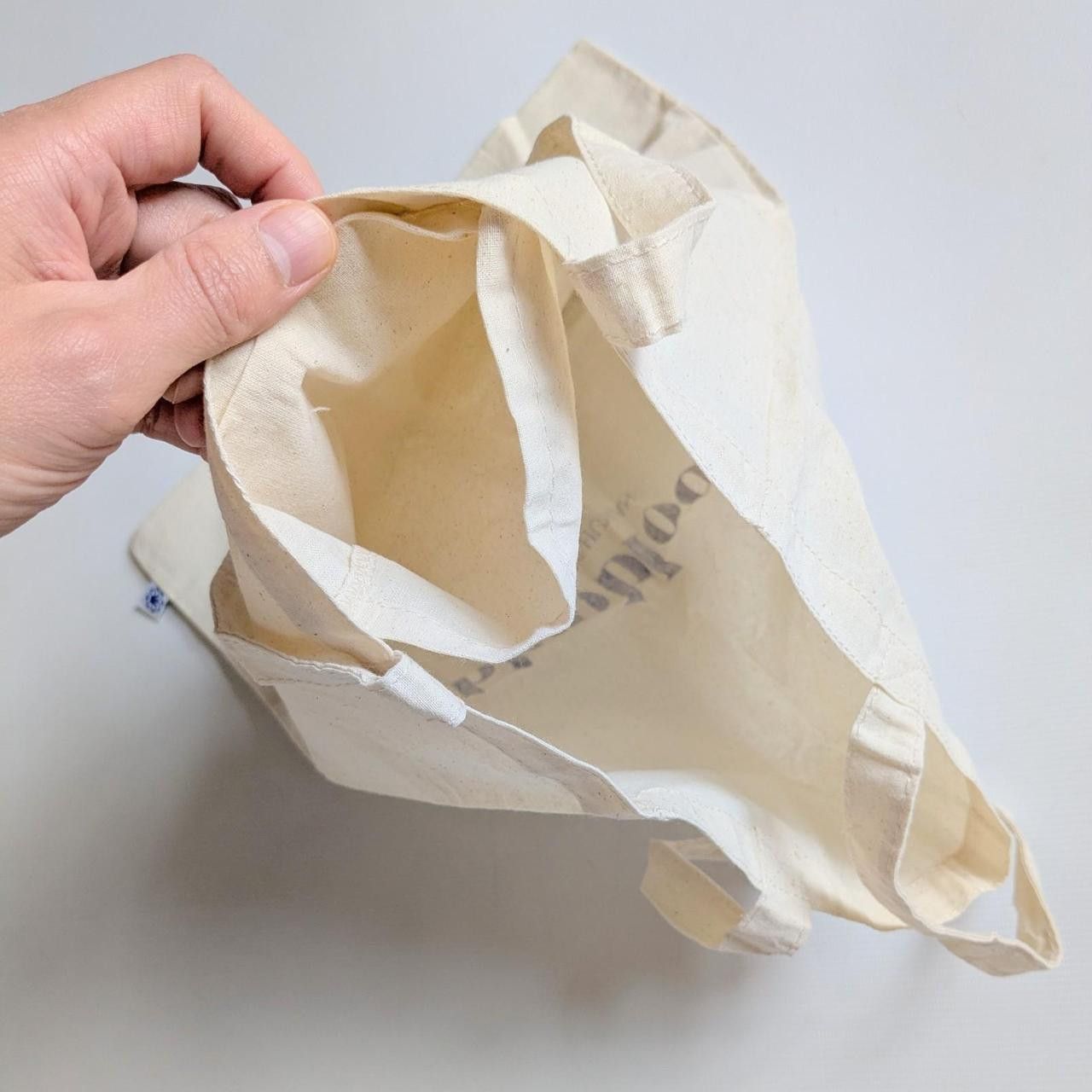 Other Bloobloom Glasses Beige Off White Canvas Tote Bag Size ONE SIZE - 4 Thumbnail