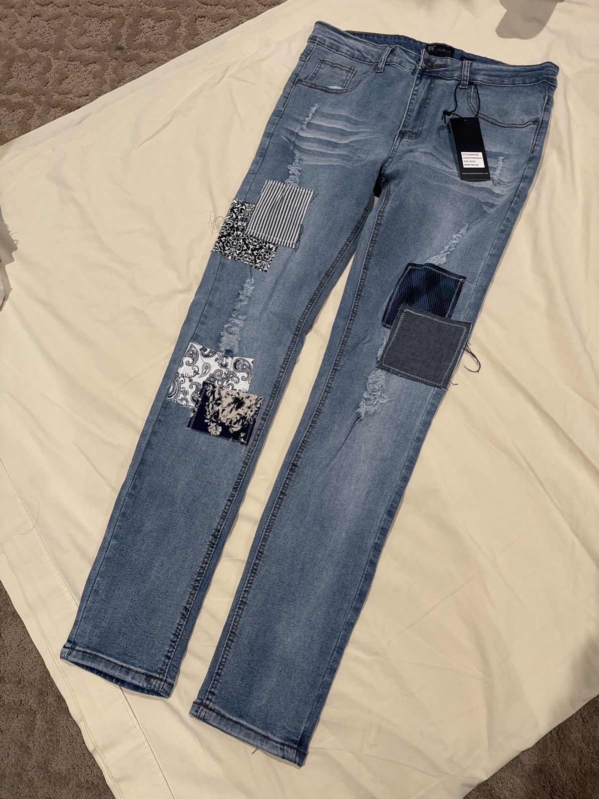 Waimea Waime designs blue denim 34x32 Size US 34 / EU 50 - 6 Thumbnail