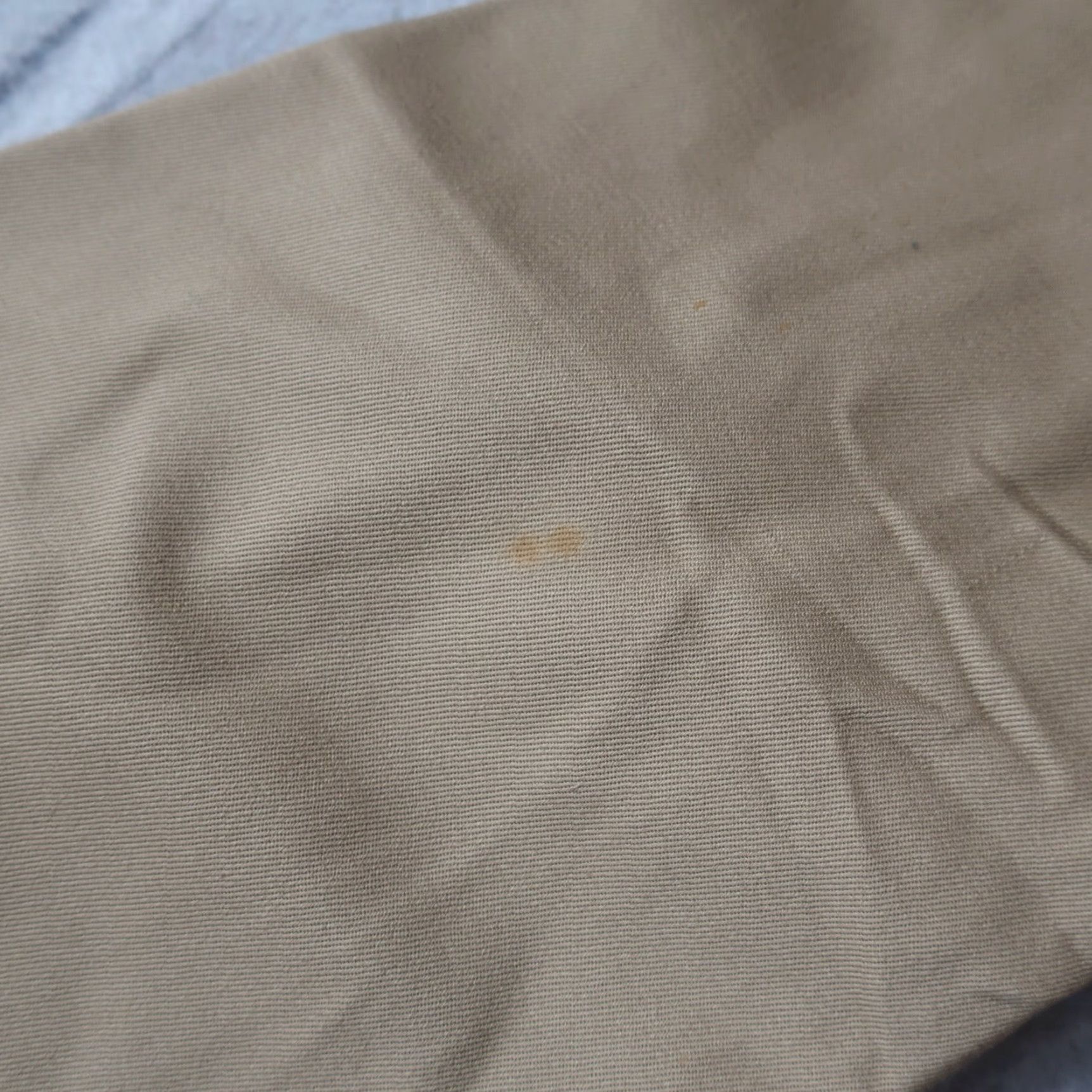 Dickies VINTAGE Dickies Army Cloth Shirt Mens 15 1/2 Tan 40s WWII Button-Up Long Sleeve Army Theme Size US M / EU 48-50 / 2 - 6 Thumbnail