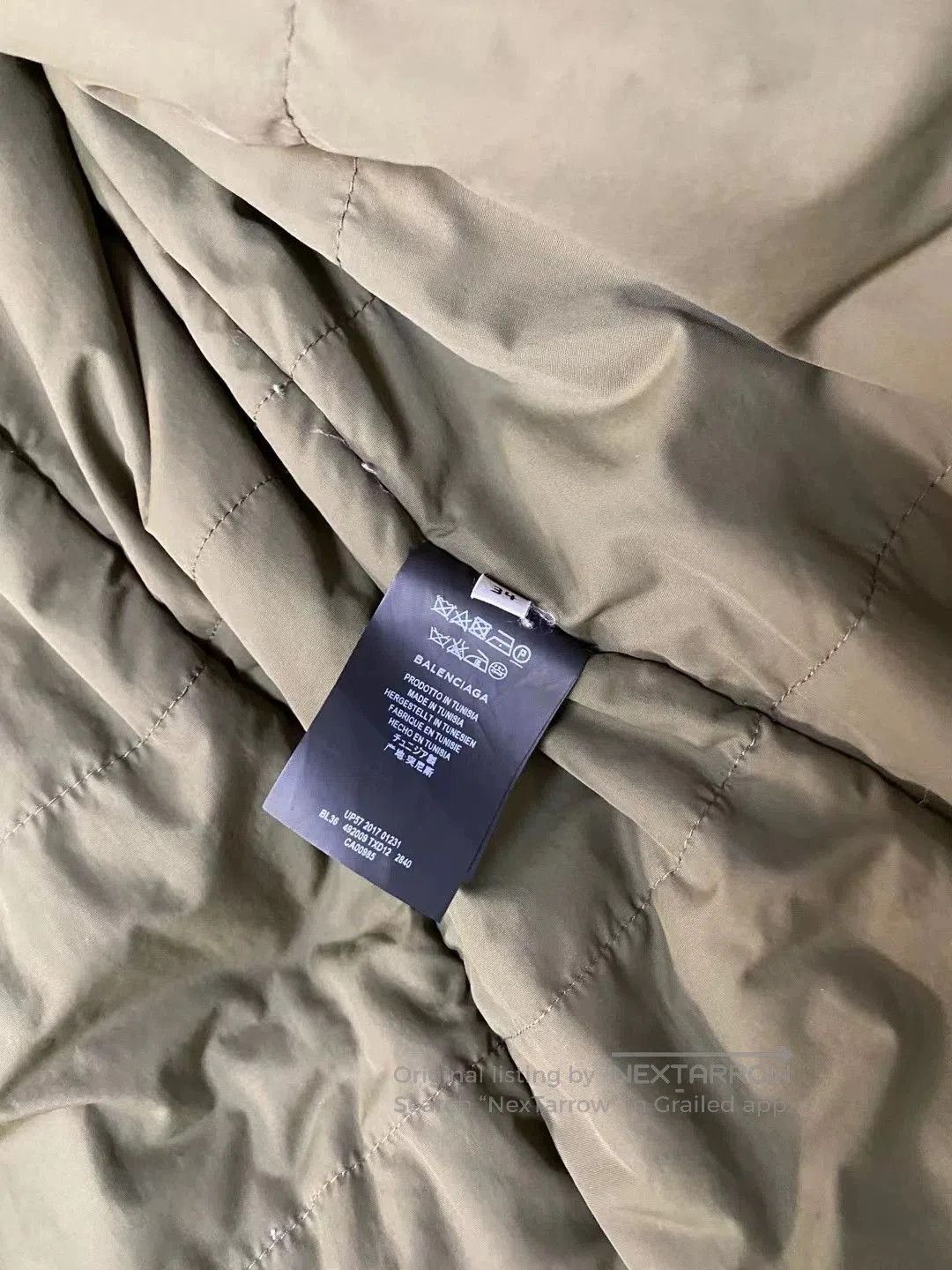 Balenciaga Balenciaga Runway Down Jacket. Size XXS / US 00 / IT 34 - 9 Thumbnail
