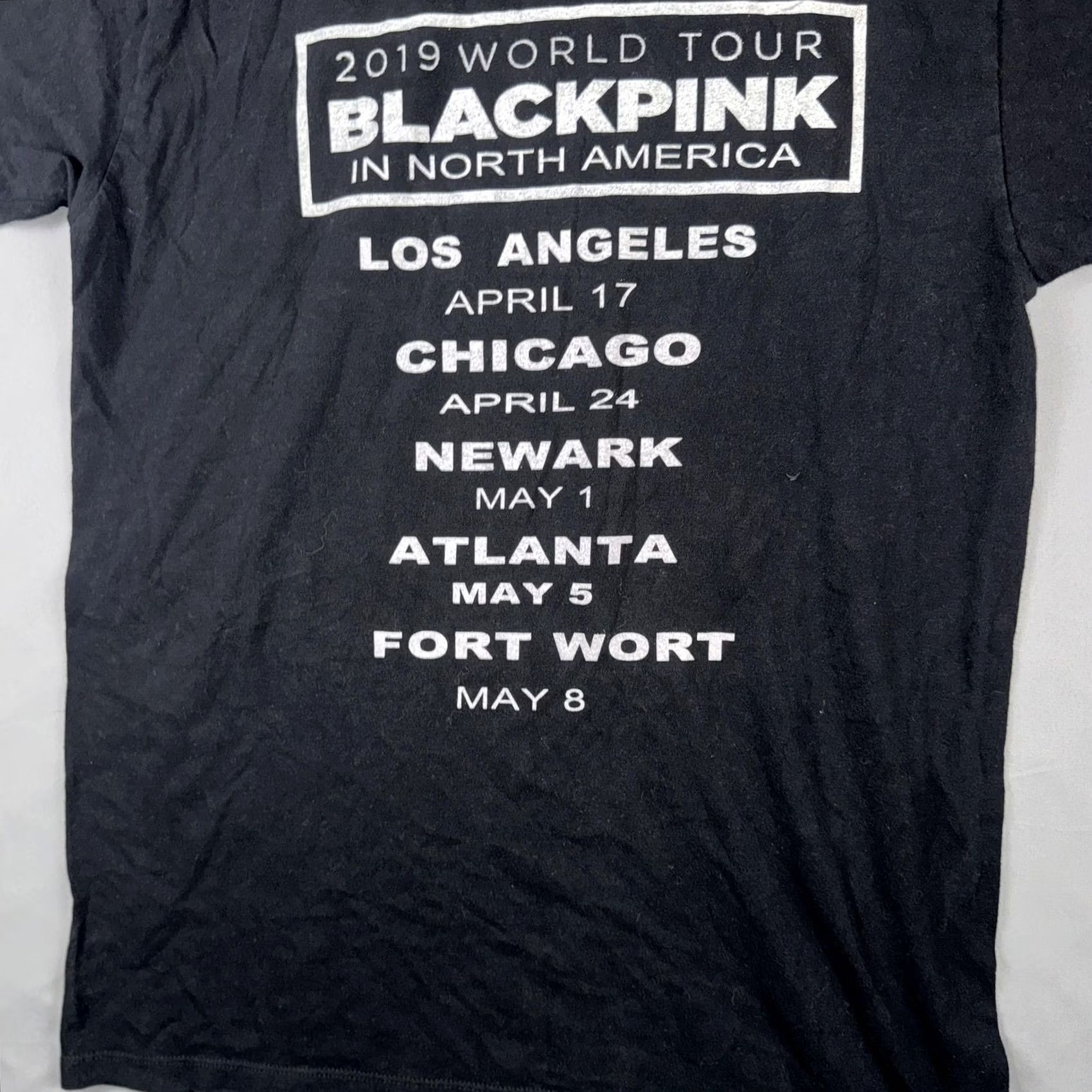 Vintage Blackpink Shirt Mens Medium Black Kill This Love 2019 World Tour Graphic Tee Size US M / EU 48-50 / 2 - 5 Thumbnail