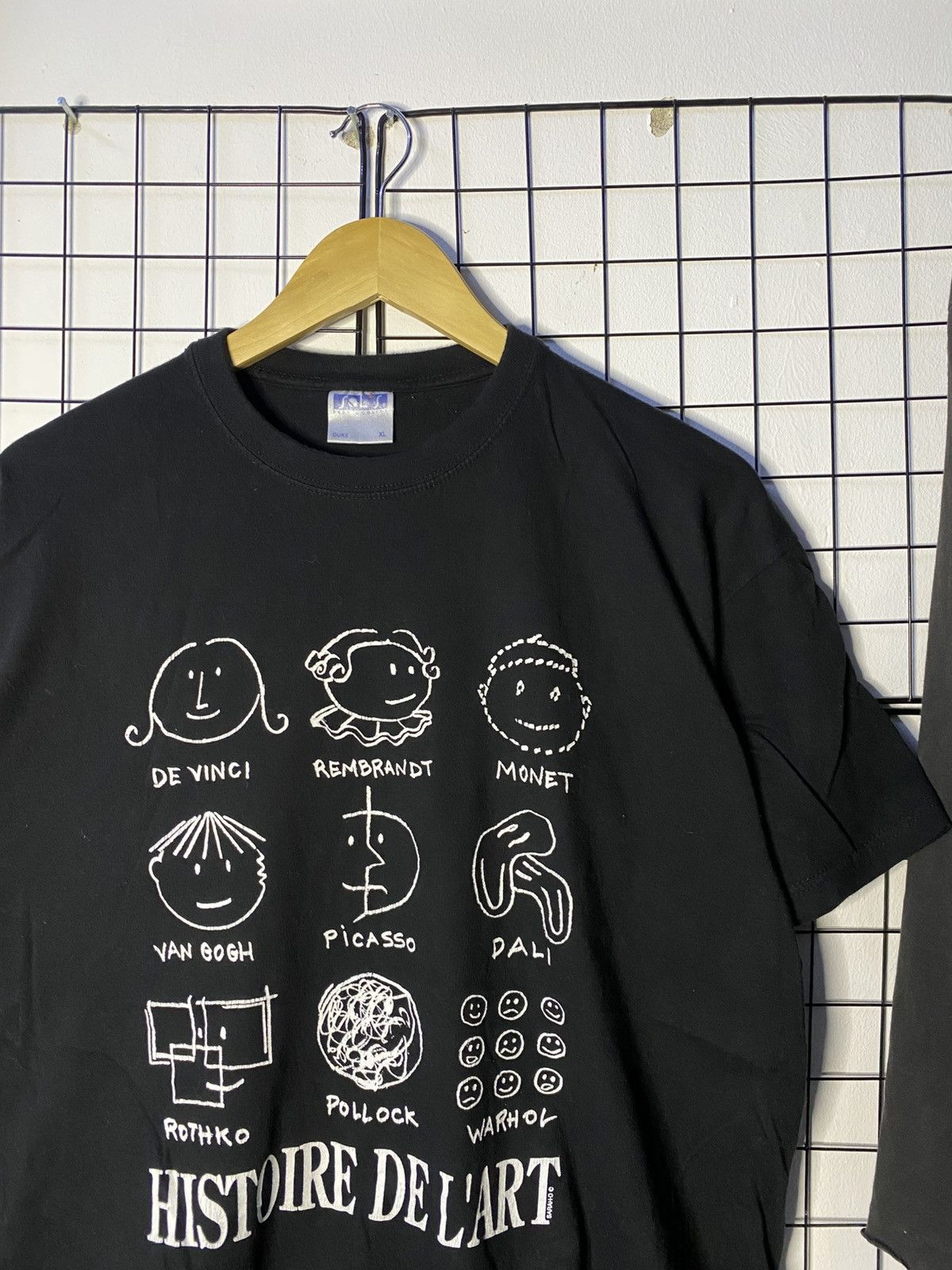 Vintage Vintage 90s Historie Del' Art Picasso Monet Dali Warhol Size US M / EU 48-50 / 2 - 2 Thumbnail