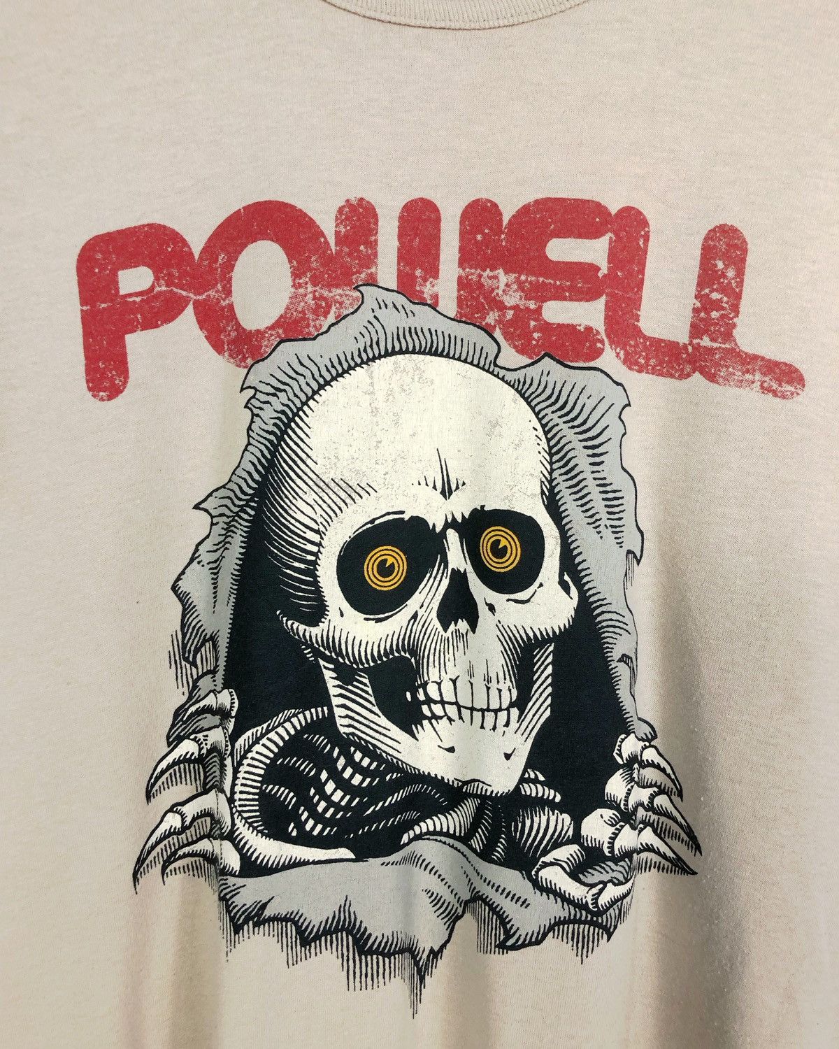 Powell Peralta Rare Powell Peralta Bones Skateboard Tee Size US L / EU 52-54 / 3 - 3 Thumbnail