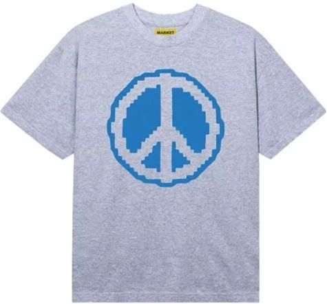Market Market Pixel Peace Tee T-shirt Size US XL / EU 56 / 4 - 1 Thumbnail
