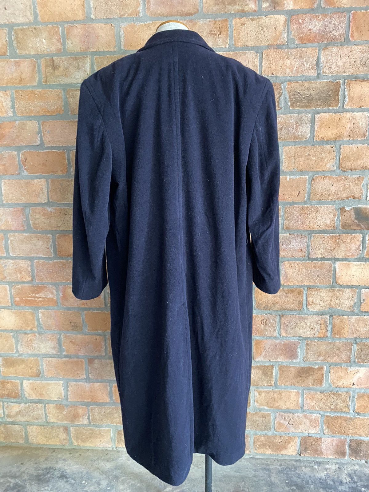 Yves Saint Laurent YVES SAINT LAURENT pour homme Navy Double-Breasted Coat Size US XXL / EU 58 / 5 - 3 Thumbnail