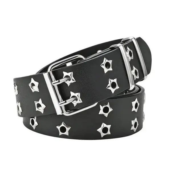 Other Chizuru x Jingu Black Color Star Eye Rivet Belt Size ONE SIZE - 1 Thumbnail