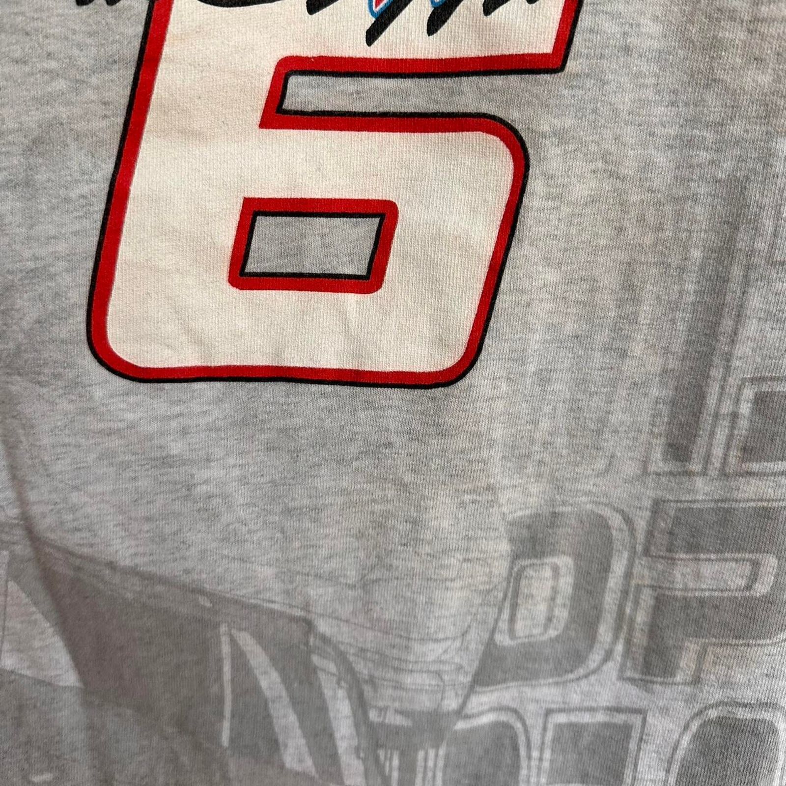 NASCAR × Vintage Vintage Mark Martin NASCAR T-Shirt Size US L / EU 52-54 / 3 - 6 Thumbnail