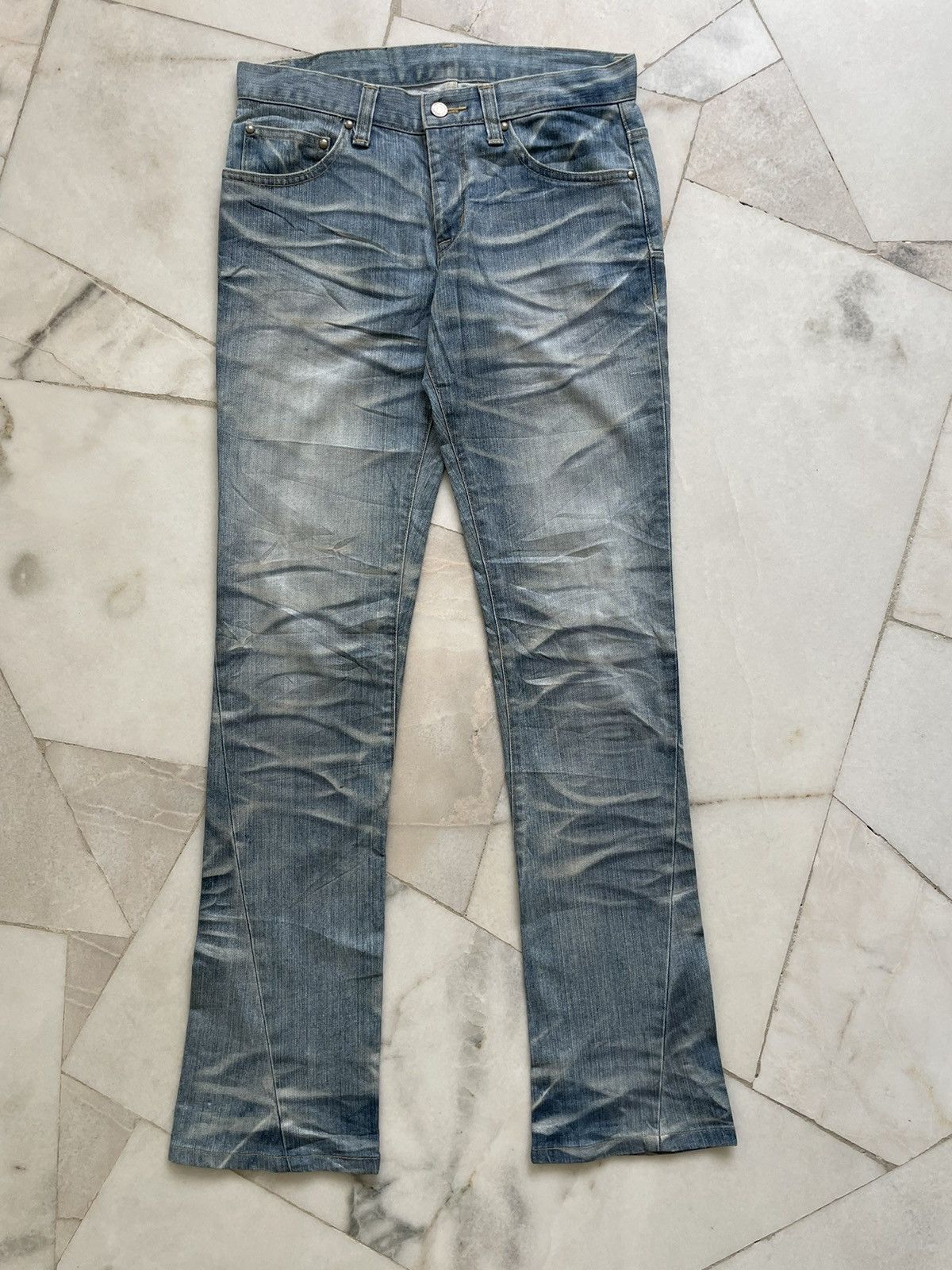 Tornado Mart Tornado Mart Claw Flare Jeans Size US 31 - 2 Thumbnail