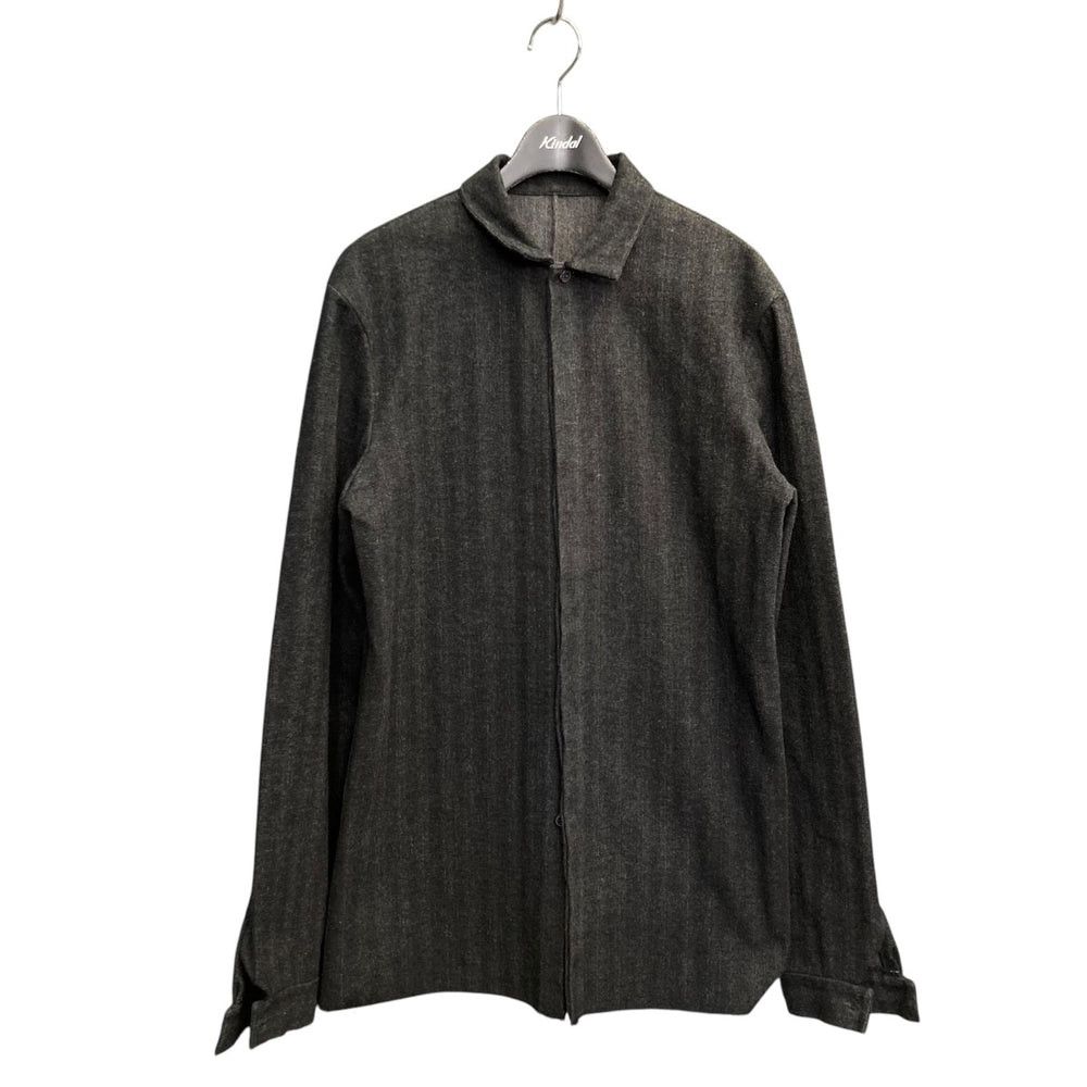 Ma+ Fitted Shirt Herringbone Wool Size US M / EU 48-50 / 2 - 4 Thumbnail