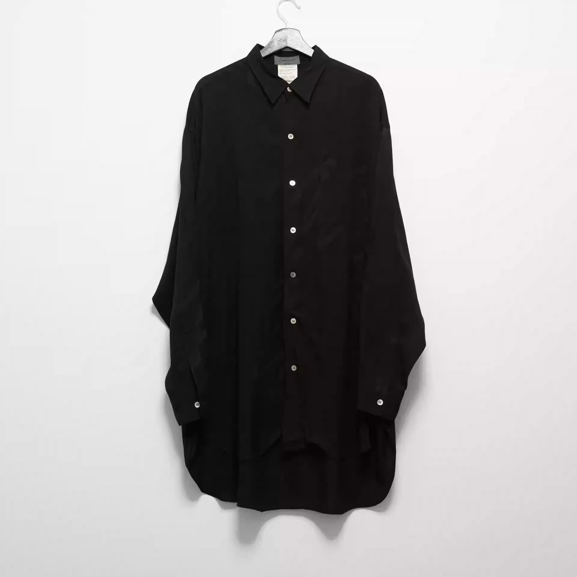 Yohji Yamamoto 1985AW Hand-painted Graffiti Rayon Shirt