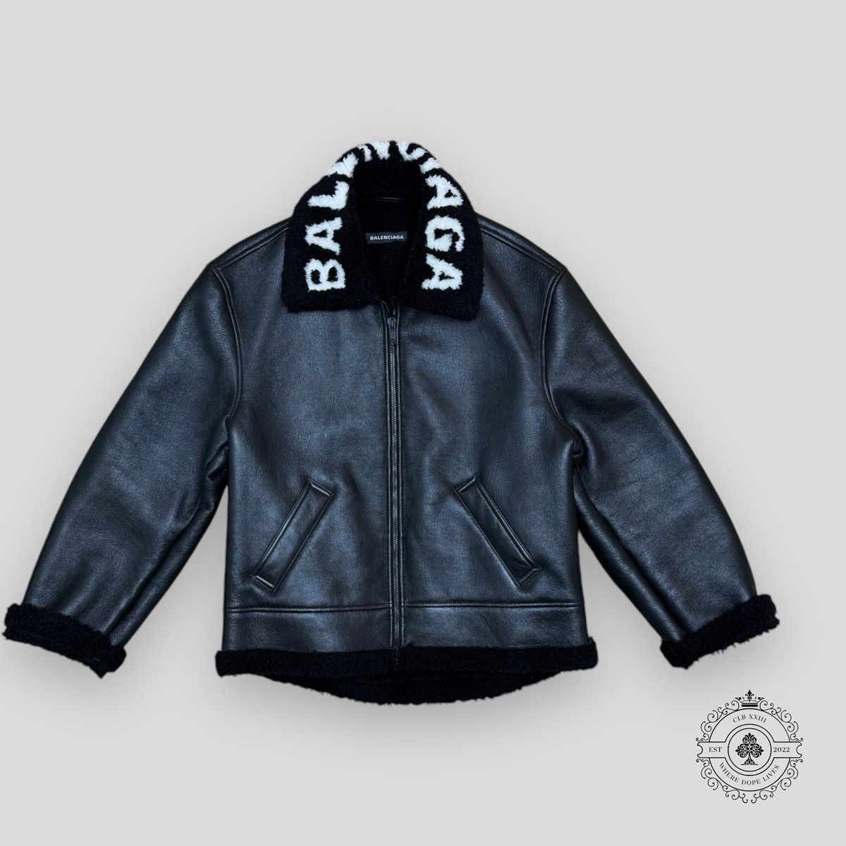 Balenciaga Balenciaga Cocoon Aviator Shearling Jacket Size US M / EU 48-50 / 2 - 1 Thumbnail