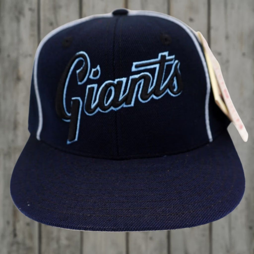 American Needle SF Giants Hat Mens 7 Navy Cooperstown Collection Fitted Cap American Needle Size ONE SIZE - 1 Thumbnail