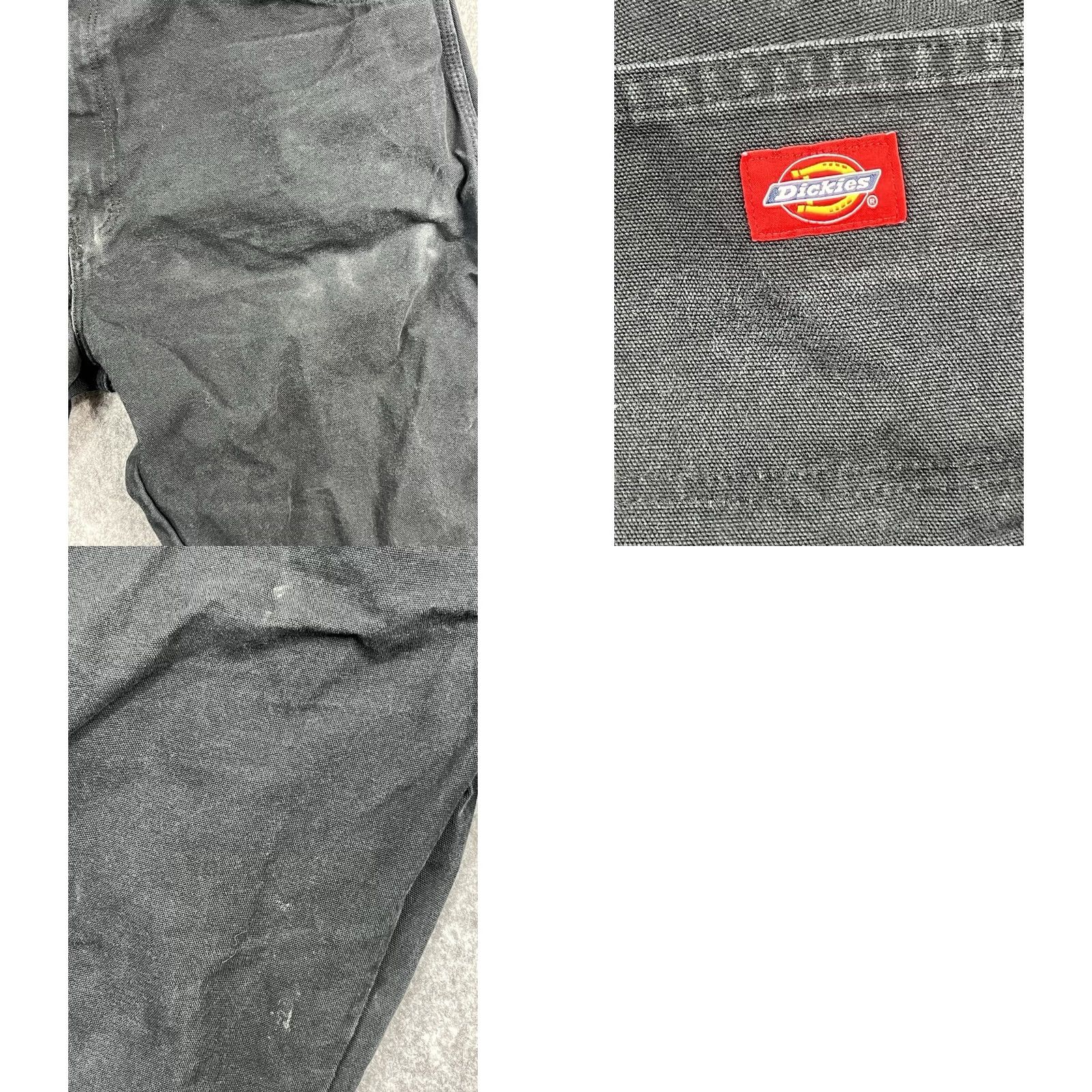 Dickies Dickies Men's Black Carpenter Straight Leg Workwear Pants 38x32 Size US 38 / EU 54 - 8 Thumbnail