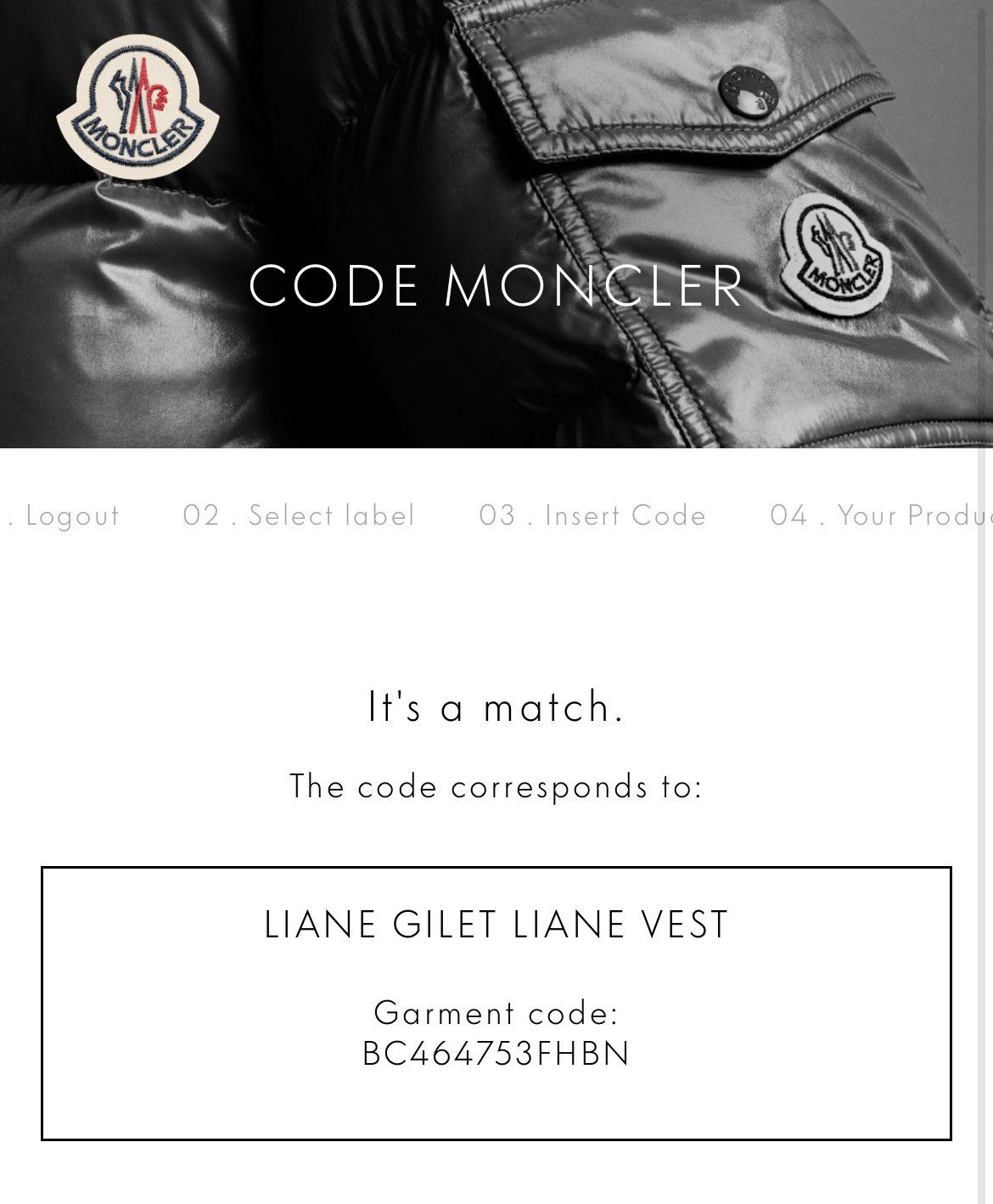 Moncler Moncler Vest Liane Gillet Rare Canada Goose Blue Acronym 424 Size US S / EU 44-46 / 1 - 12 Thumbnail