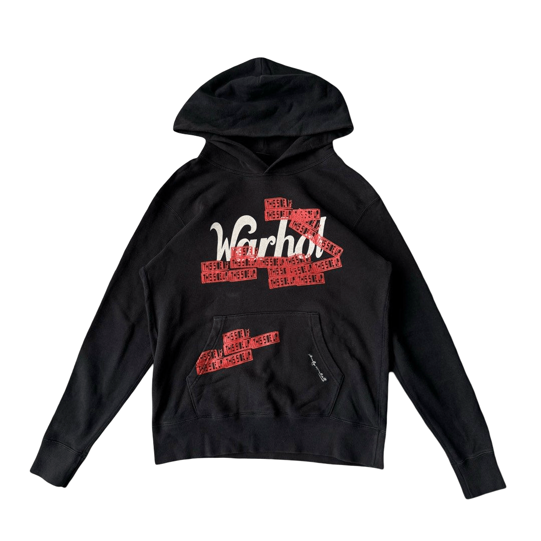 Andy Warhol × Designer × Vintage Andy Warhol Big Print Spell Out Hoodie Size US M / EU 48-50 / 2 - 1 Thumbnail