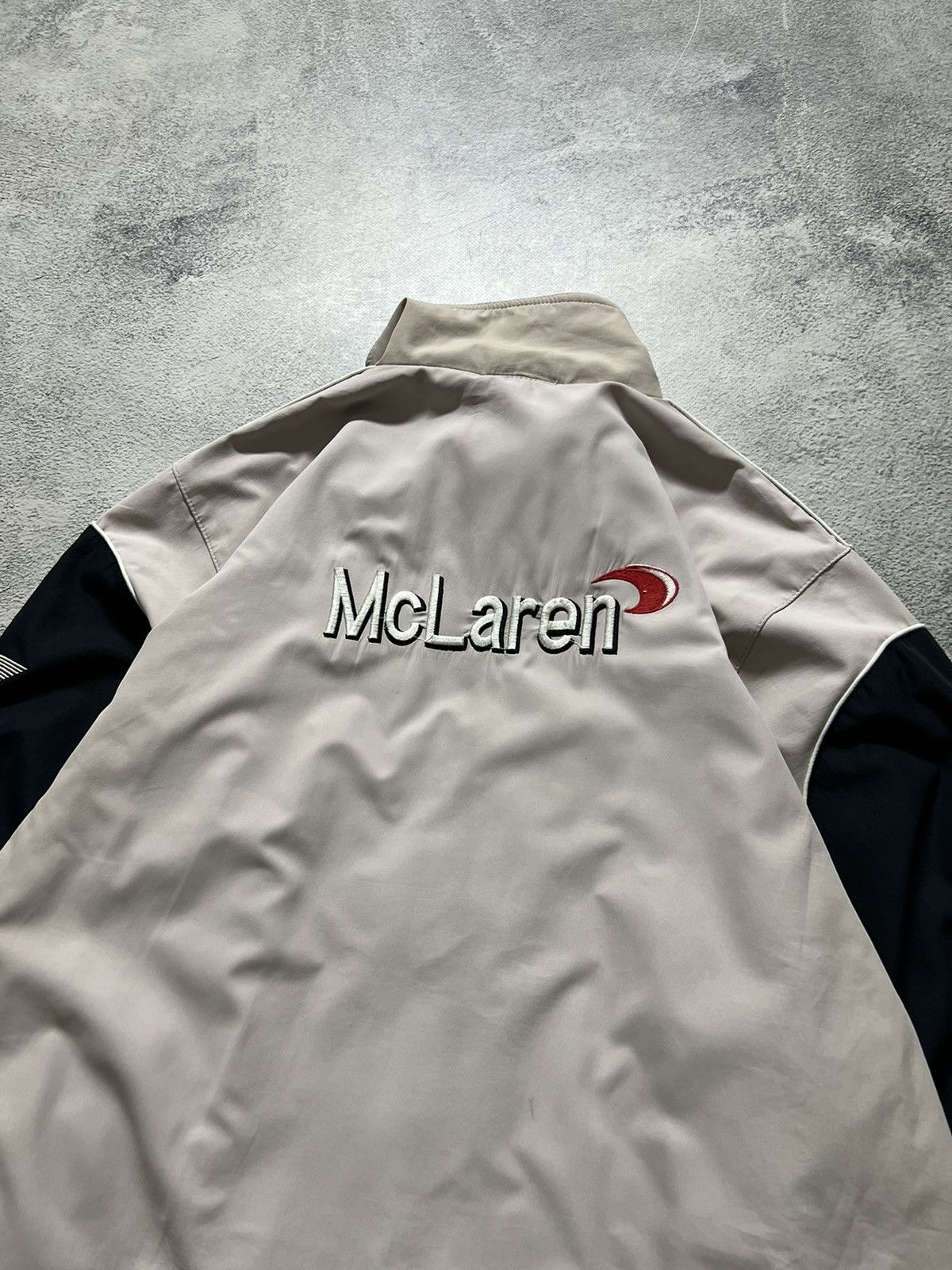 Mercedes-Benz Vintage Y2k Mercedes Benz McLaren Warsteiner Racing Bomber Size US S / EU 44-46 / 1 - 12 Thumbnail