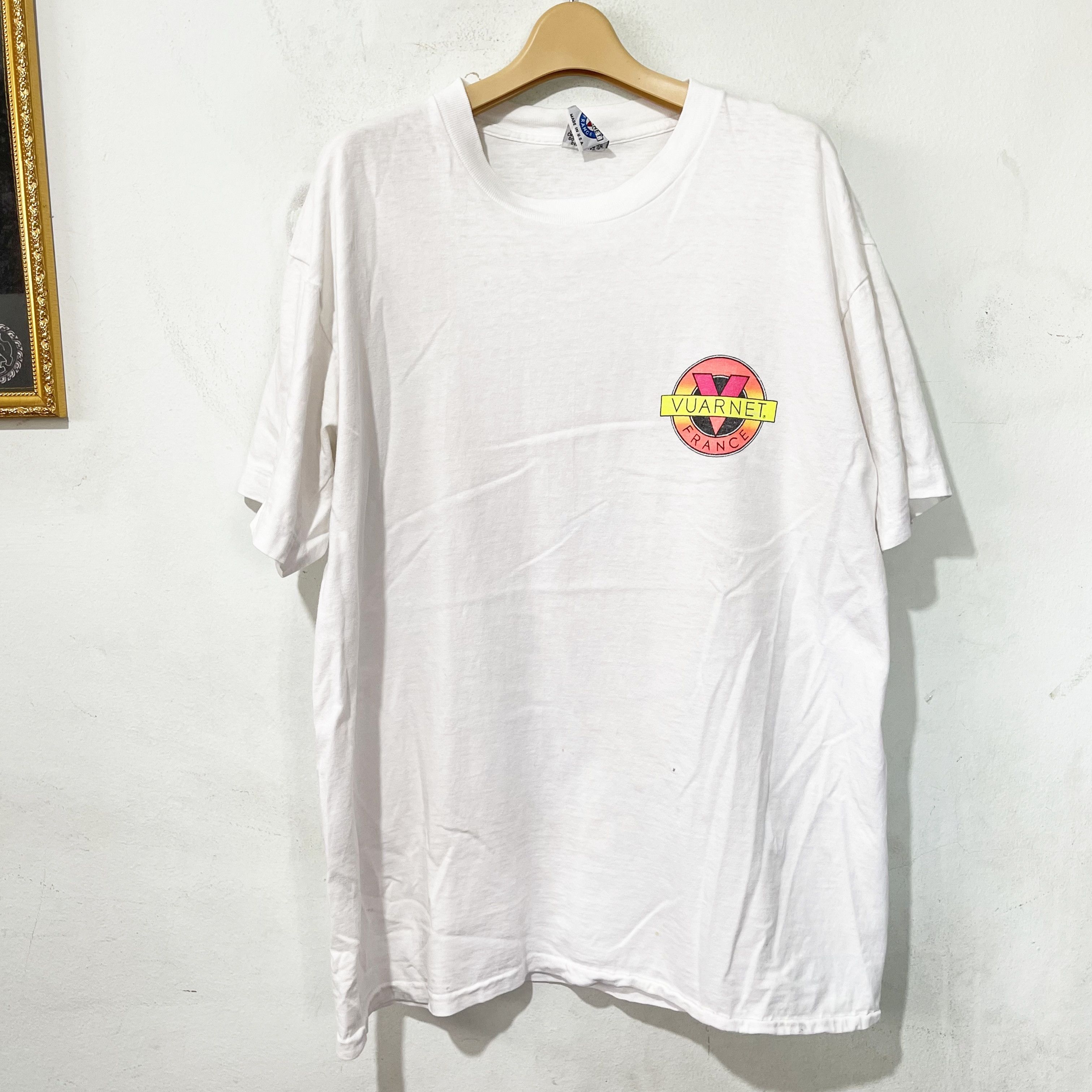 Vintage Vintage 90s Vuarnet France T-Shirt Size US XL / EU 56 / 4 - 3 Thumbnail