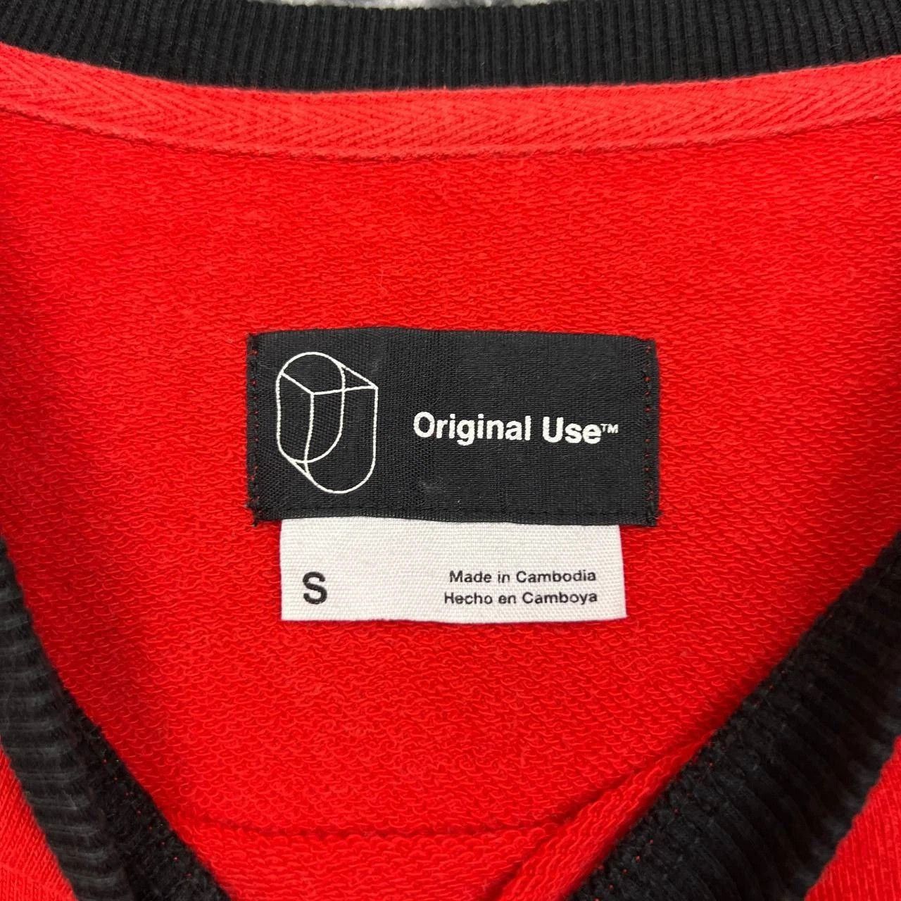 Other Original Use Sweatshirt Men Color Block Pullover Crew Neck S Size US S / EU 44-46 / 1 - 2 Thumbnail