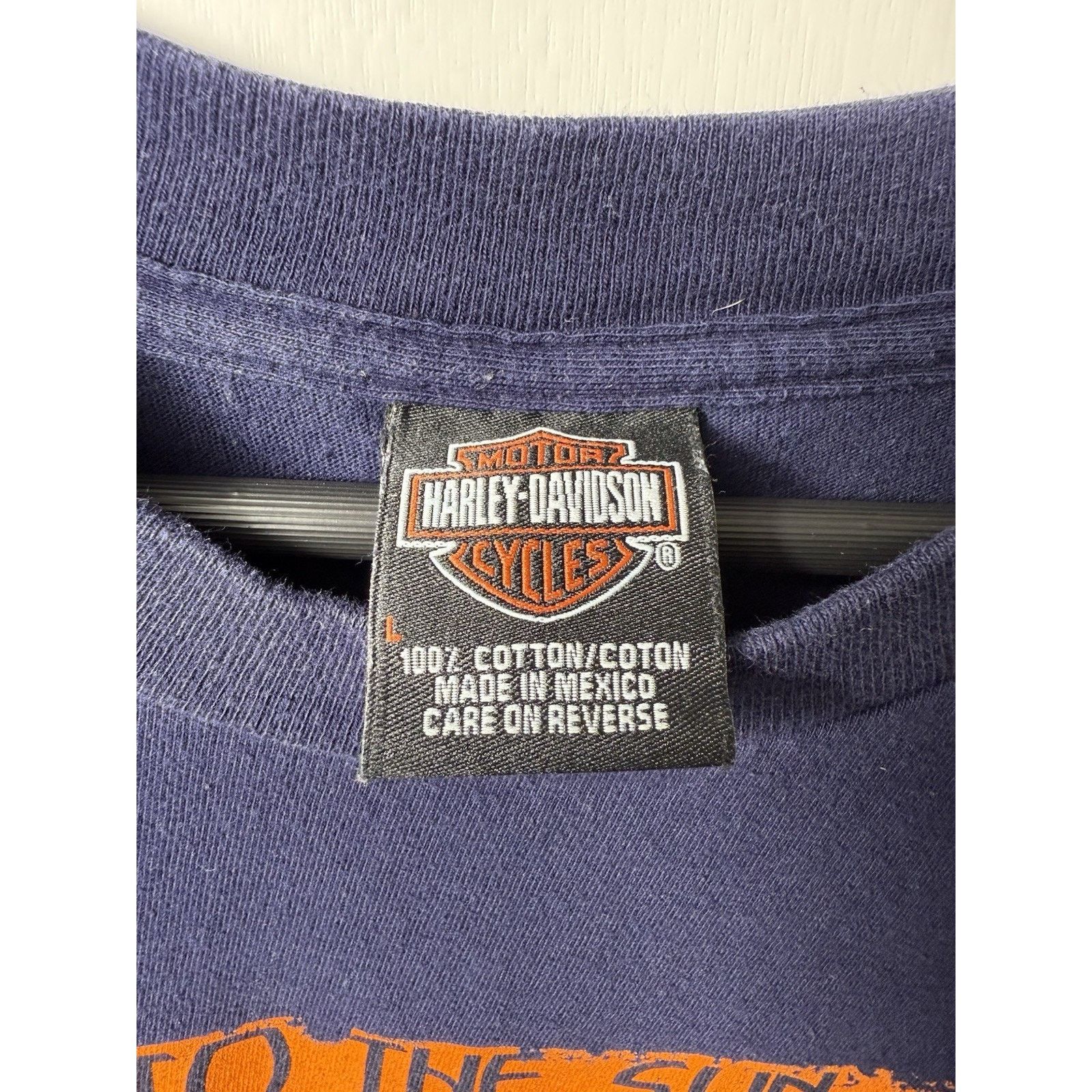 Harley Davidson Harley Davidson Vintage 2002 Tee Ride To the Sun Free Spirit Size US L / EU 52-54 / 3 - 4 Thumbnail