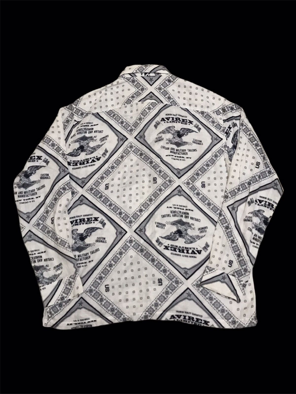 Avirex × Vintage Avirex Limited Printed Shirts Size US XL / EU 56 / 4 - 2 Thumbnail