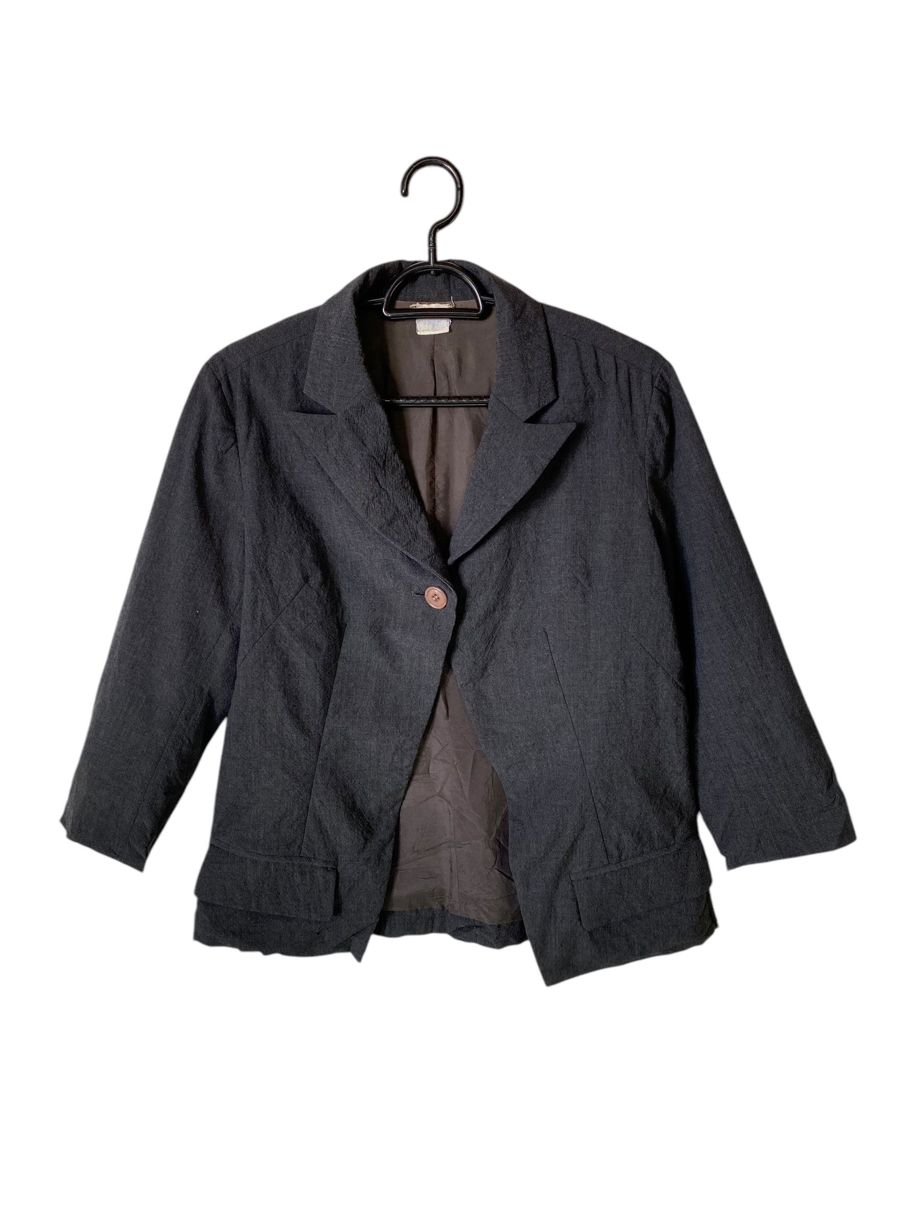 Yohji Yamamoto 90s Iwish Yohji Yamamoto single button jacket Size M / US 6-8 / IT 42-44 - 1 Thumbnail