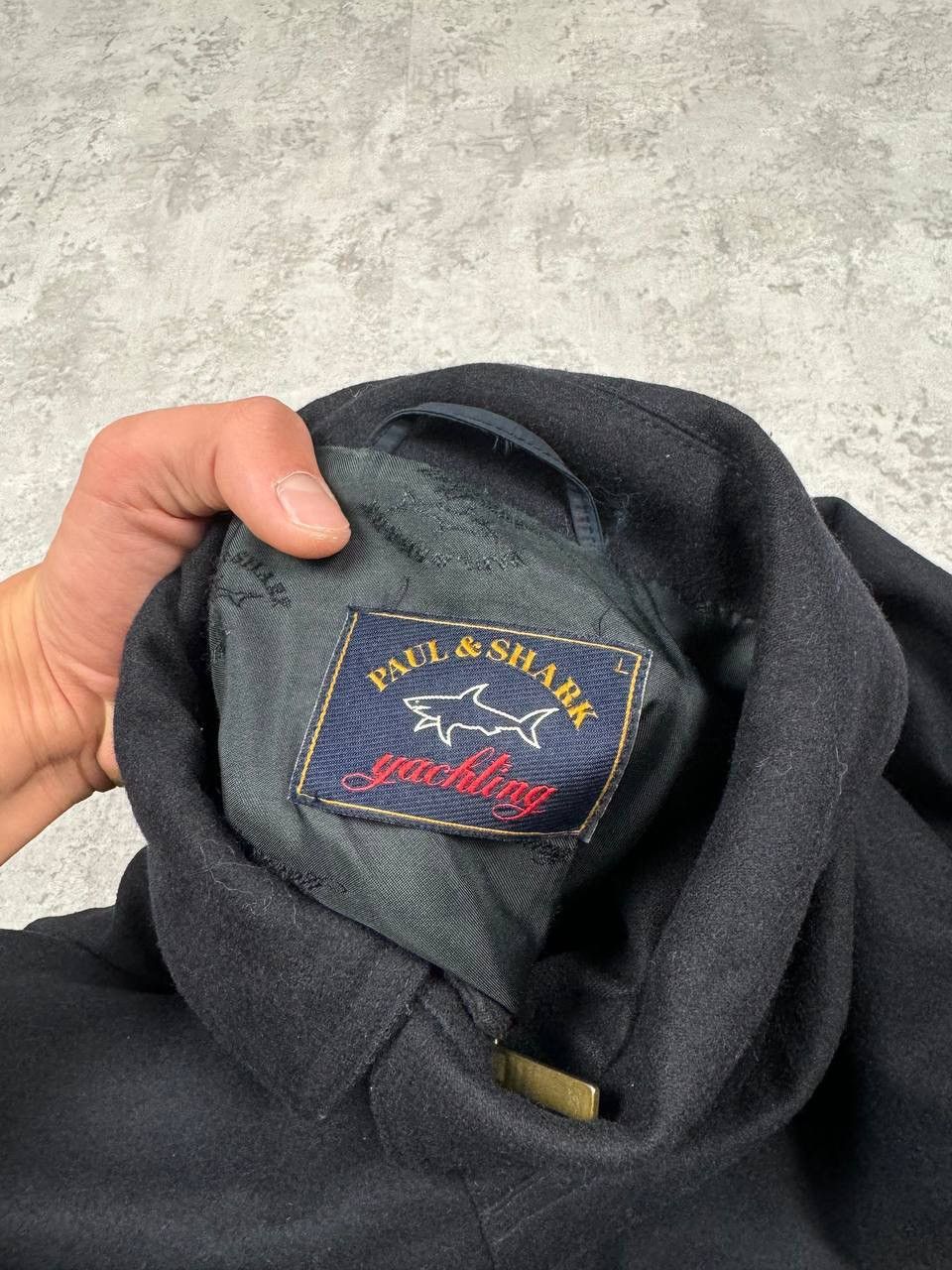 Paul & Shark Paul Shark Yachting Men's Wool Bomber Jacket Size L Size US L / EU 52-54 / 3 - 18 Thumbnail