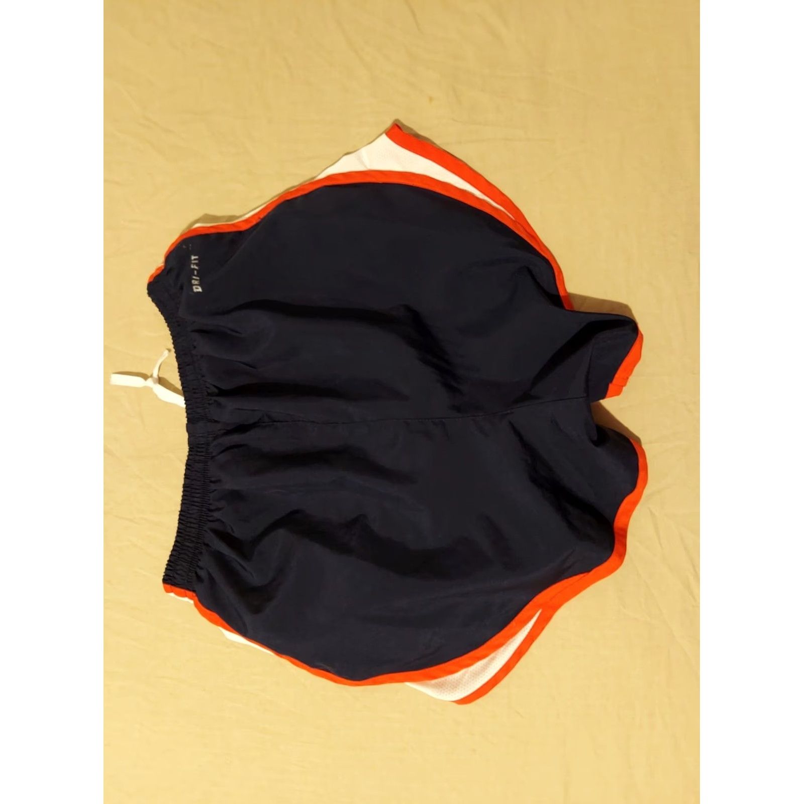 Nike Womens Nike Auburn Tigers Shorts XS Navy Blue Athletic Gym Workout Size 26" / US 2 / IT 38 - 2 Thumbnail