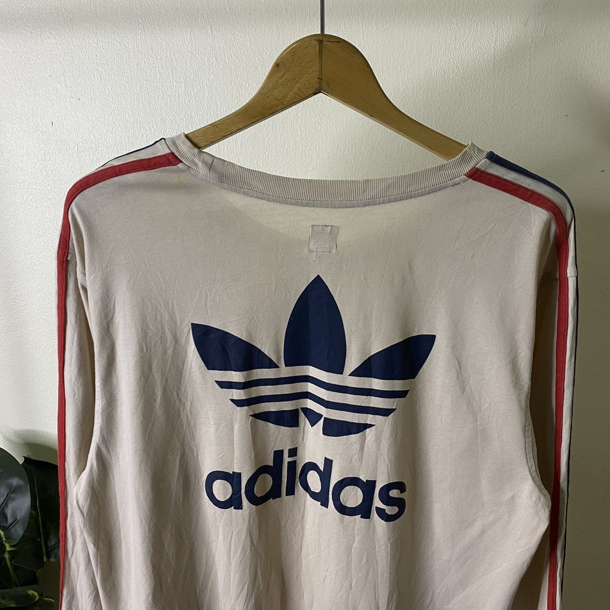 Adidas × Vintage Vintage 2006 Adidas Vienna Tribute Big Logo LS Tee Size US L / EU 52-54 / 3 - 2 Thumbnail