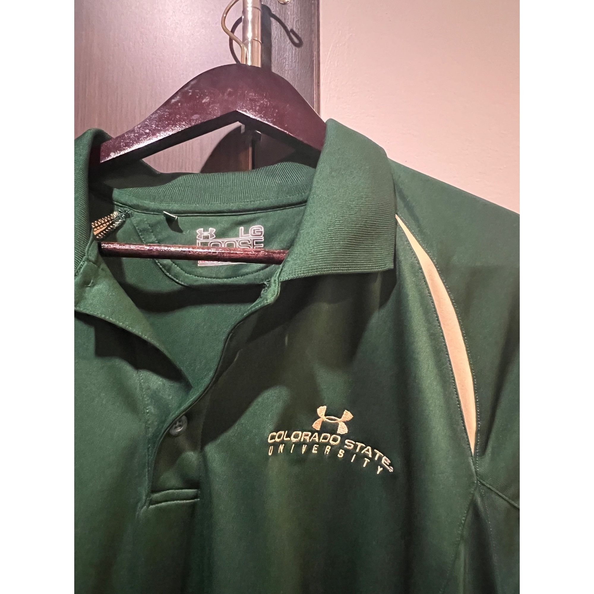 Under Armour Under Armour Colorado State Rams Polo Shirt - Size L Size US L / EU 52-54 / 3 - 2 Thumbnail