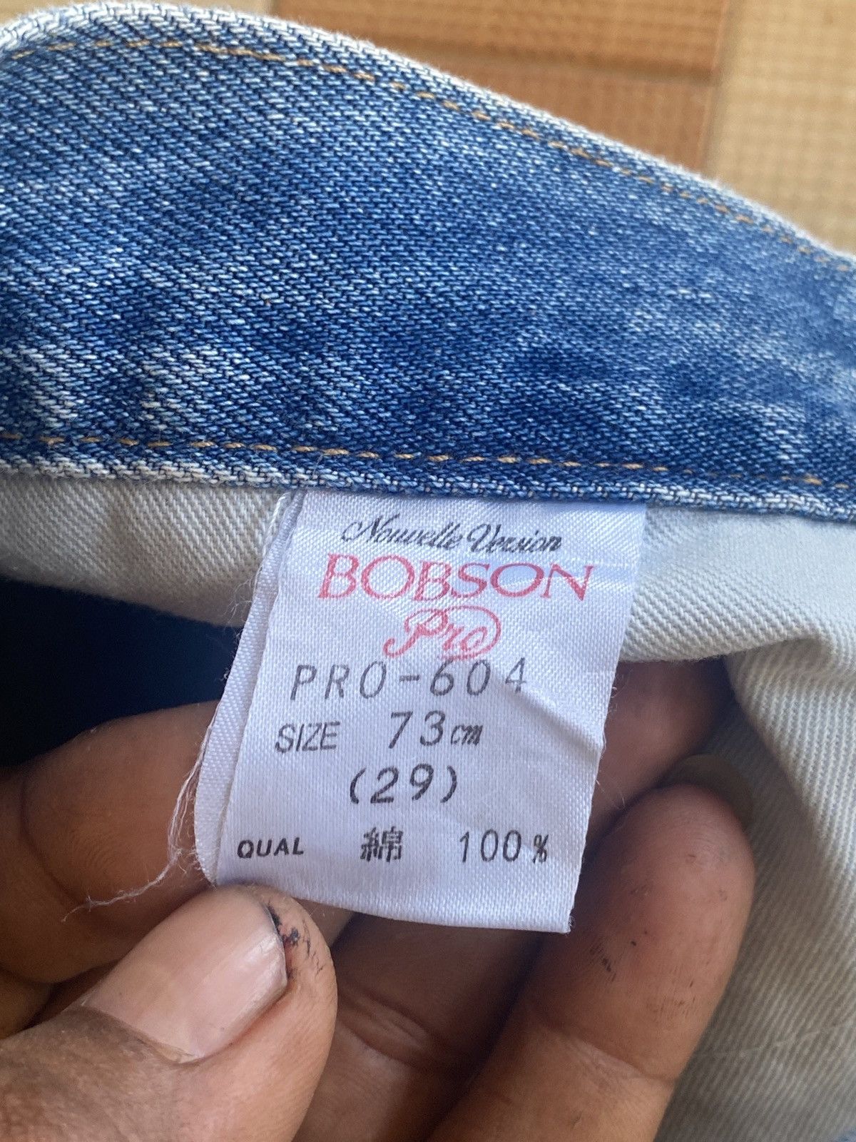 Vintage Vintage bobson skiny denim Size US 29 - 9 Thumbnail