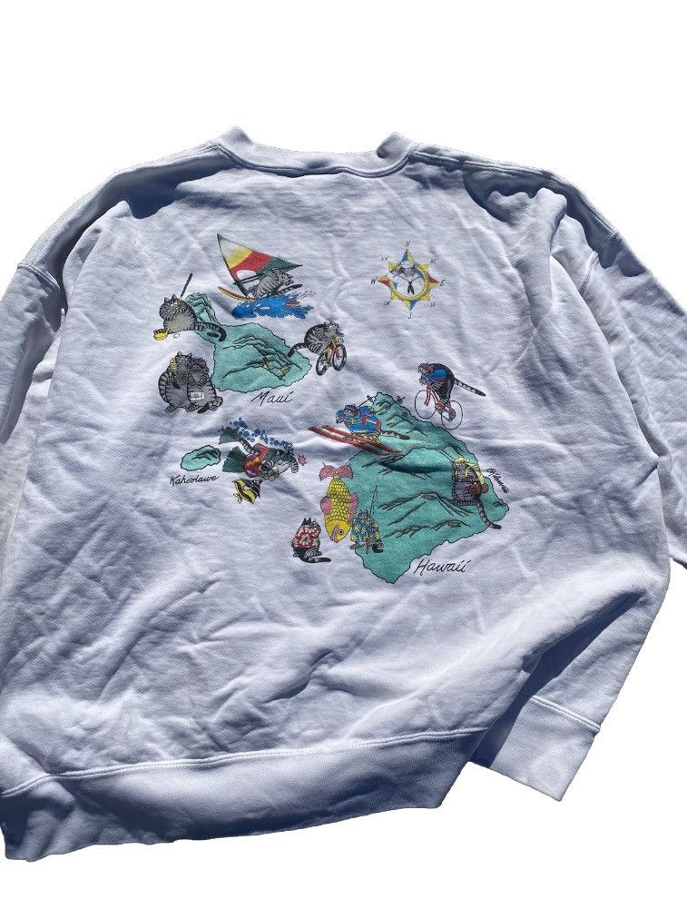Vintage Crazy shirt vintage sweatshirt Size US XL / EU 56 / 4 - 2 Thumbnail