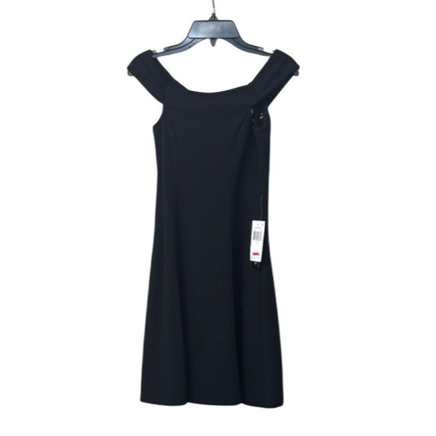 Other Teeze Me Juniors' Off-The-Shoulder Party Dress, Black, Sz. 1 Size ONE SIZE - 11 Thumbnail