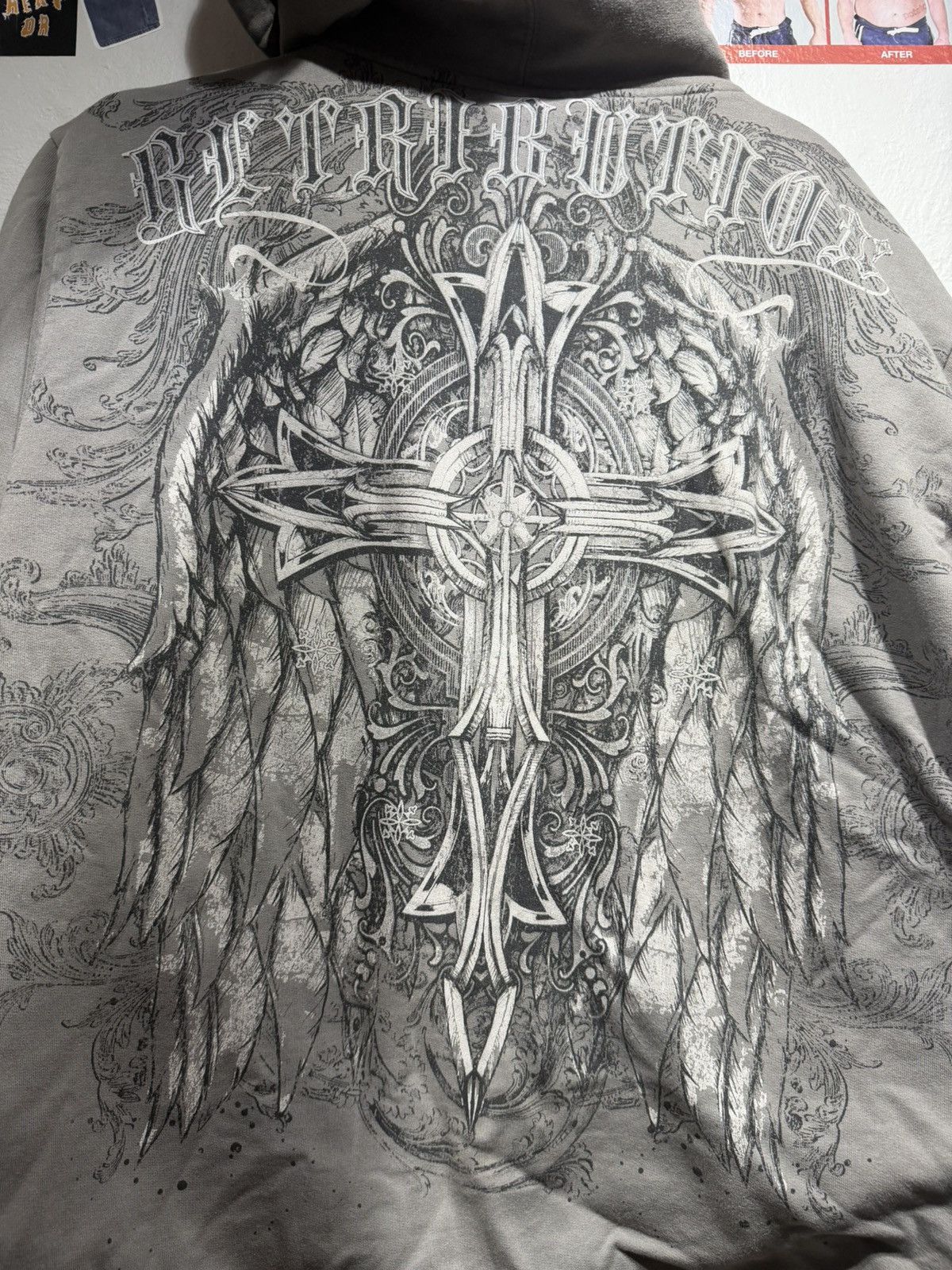 Vintage Vintage Y2k MMA Elite hoodie Size US L / EU 52-54 / 3 - 10 Thumbnail