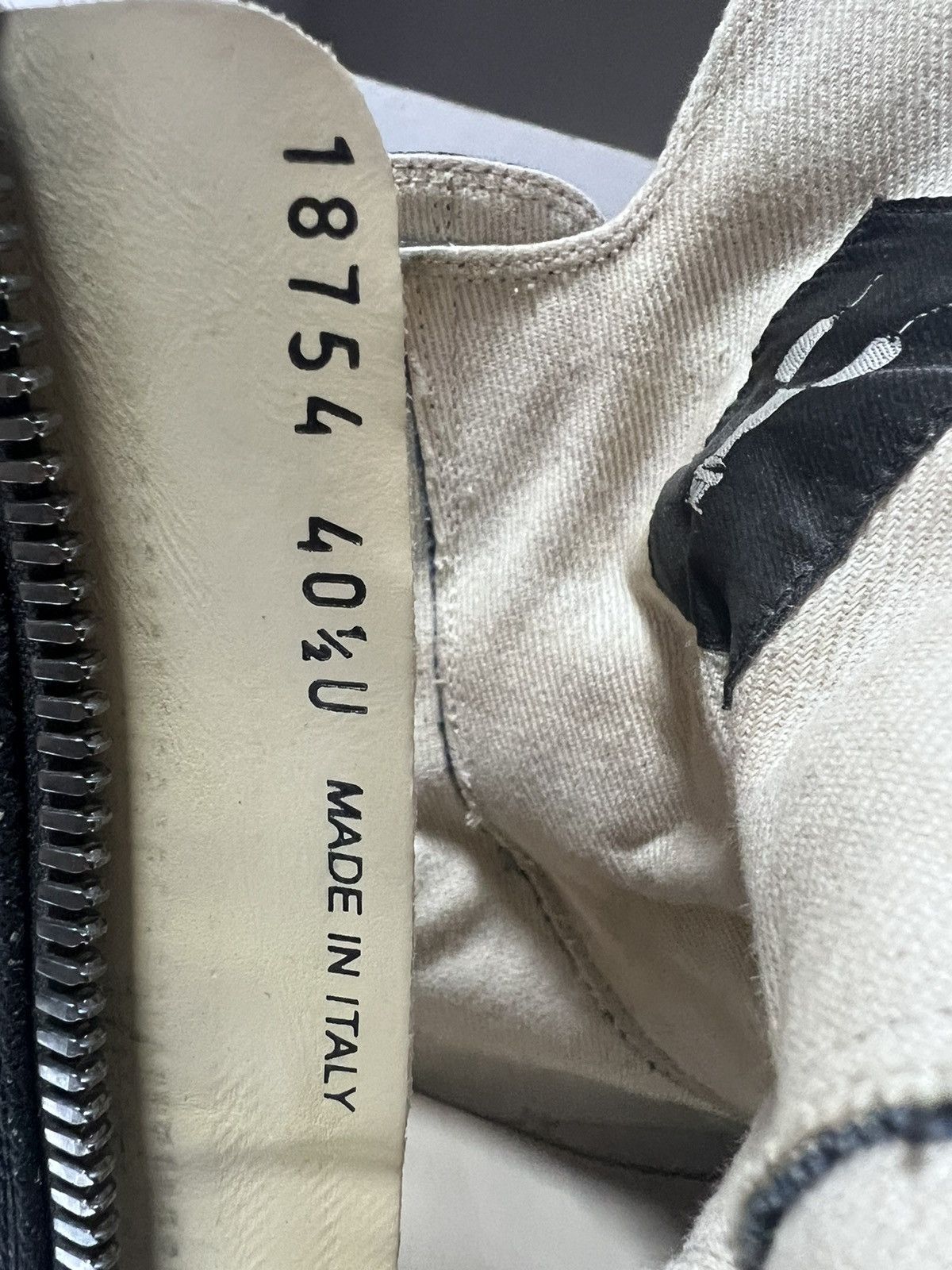 Rick Owens Drkshdw Rick owens drkshdw double bumper ramones sz40.5 Size US 7.5 / EU 40-41 - 9 Thumbnail