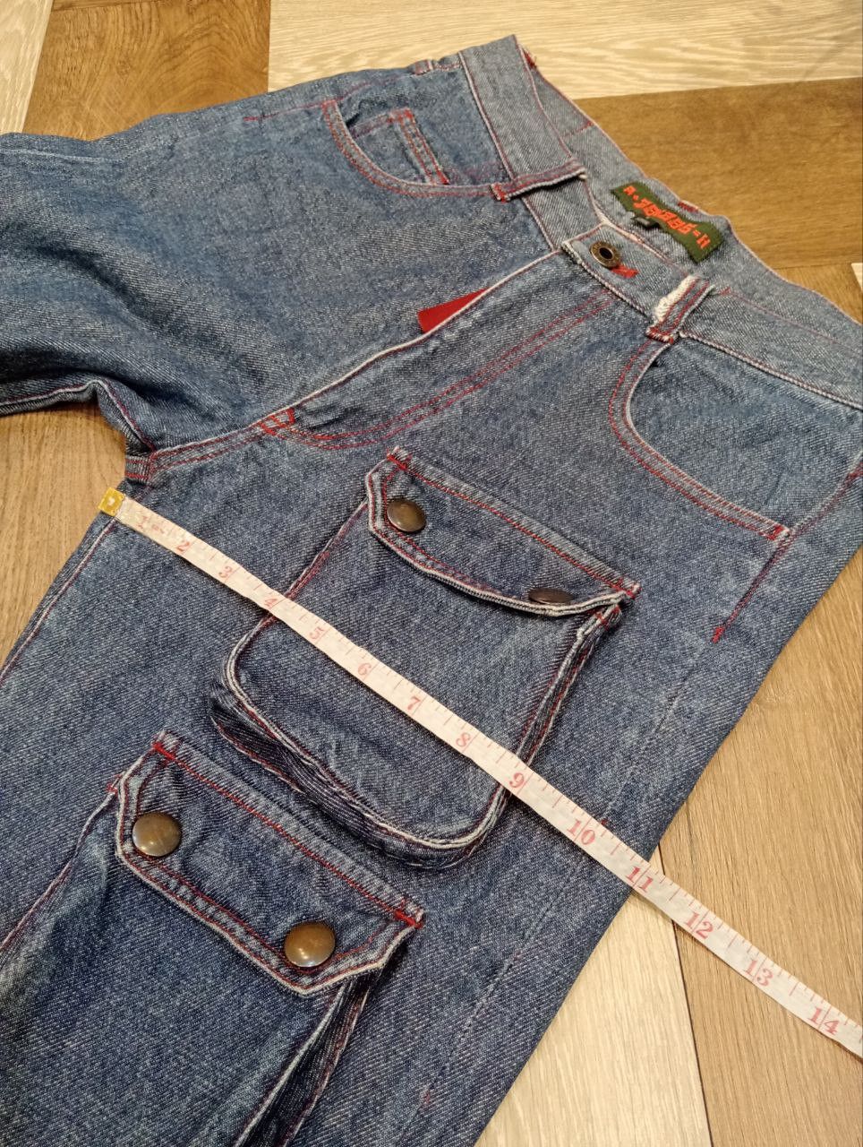 291295=Homme 291295 HOMME JAPAN 7 POCKET DENIM JEANS - SIZE 1 BLUE Size US 29 - 17 Thumbnail