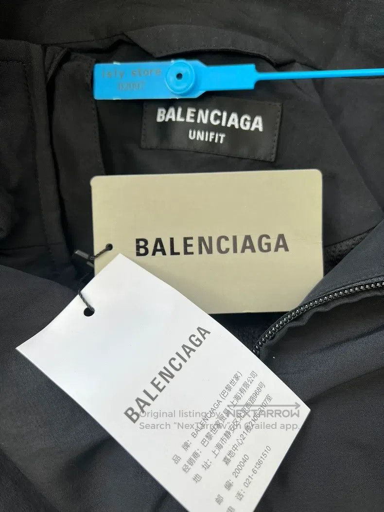 Balenciaga Balenciaga Padded Embroidered Logo Jacket Size US L / EU 52-54 / 3 - 4 Thumbnail