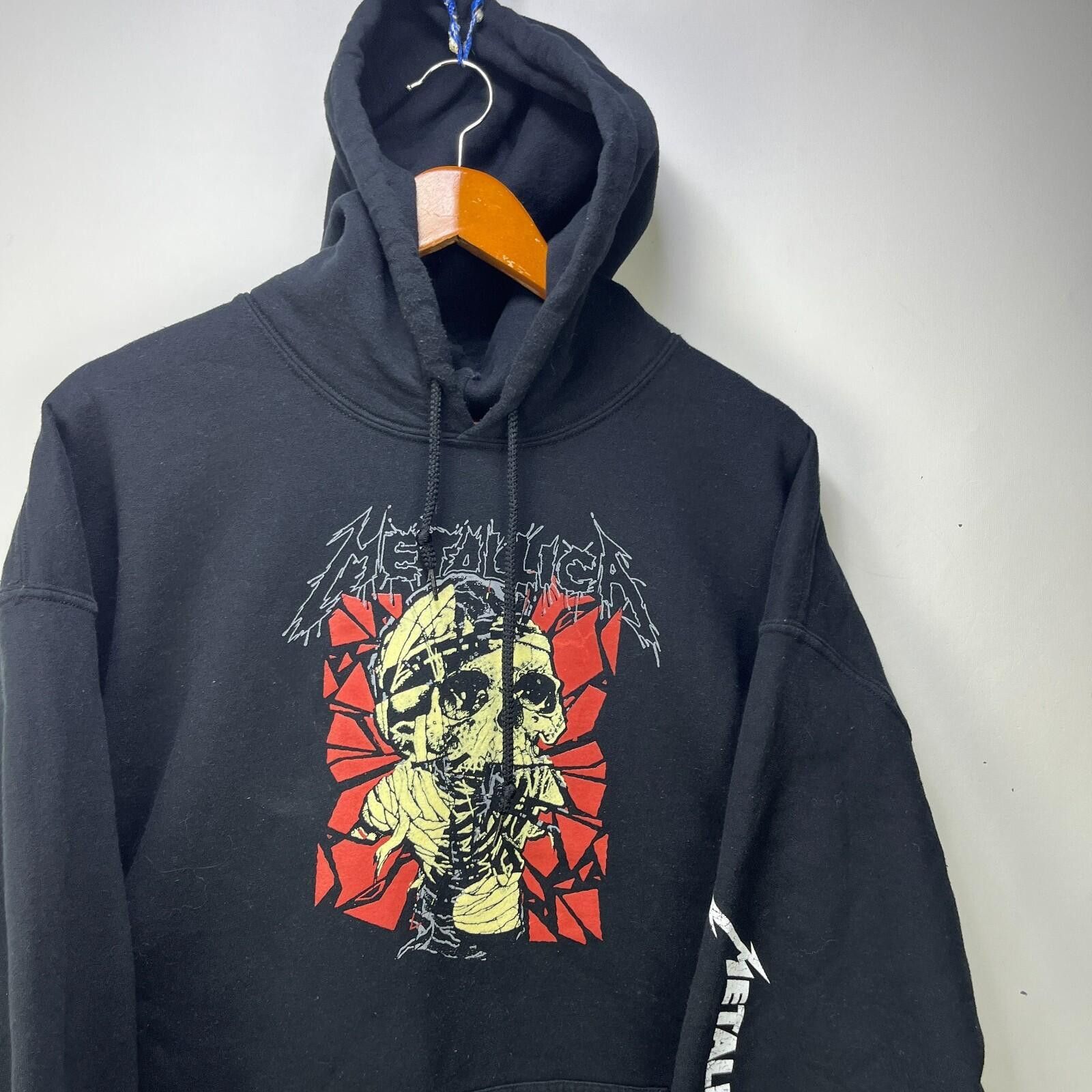 Metallica Vintage Metallica One Skull Red Shattered Glass Hoodie XL Size US XL / EU 56 / 4 - 2 Thumbnail