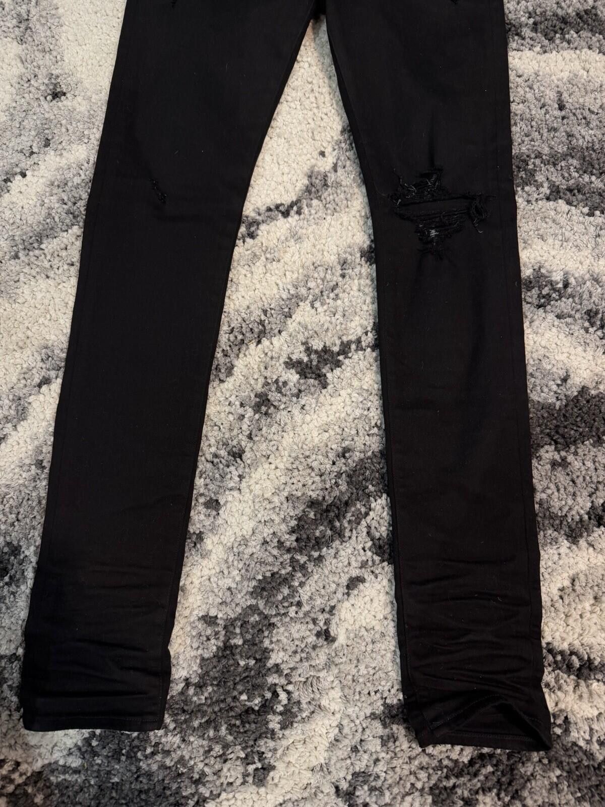 Amiri Size 31 - Amiri Black Regular Pants Jeans 100% Authentic Size US 31 - 5 Thumbnail