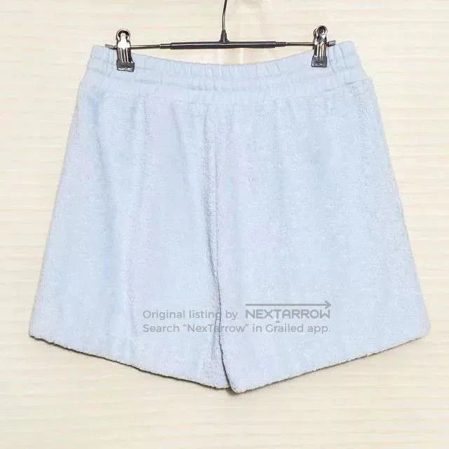 Miu Miu MIU MIU Logo Embroidered Elastic Waist Shorts. Size 39" - 3 Thumbnail