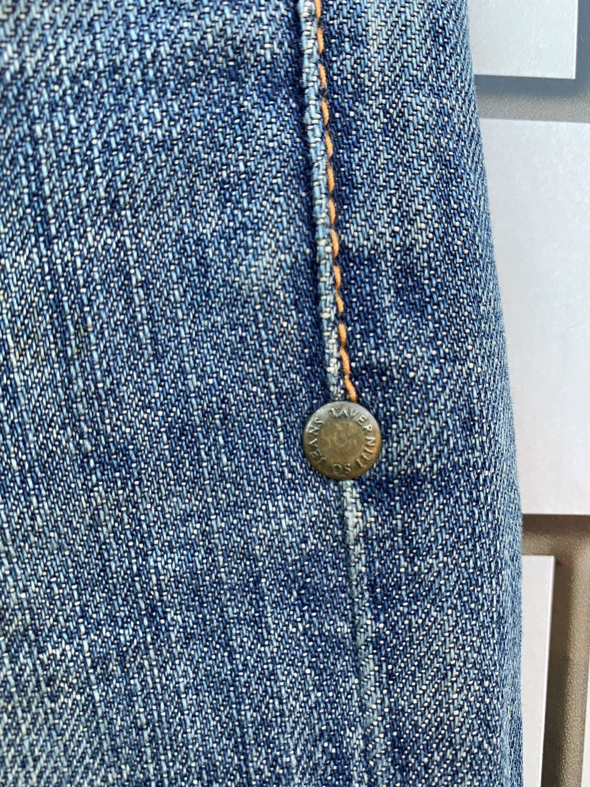If Six Was Nine × Taverniti Japanese Brand Taverniti by Jimmy Taverniti Distressed Denim Size US 32 / EU 48 - 12 Thumbnail