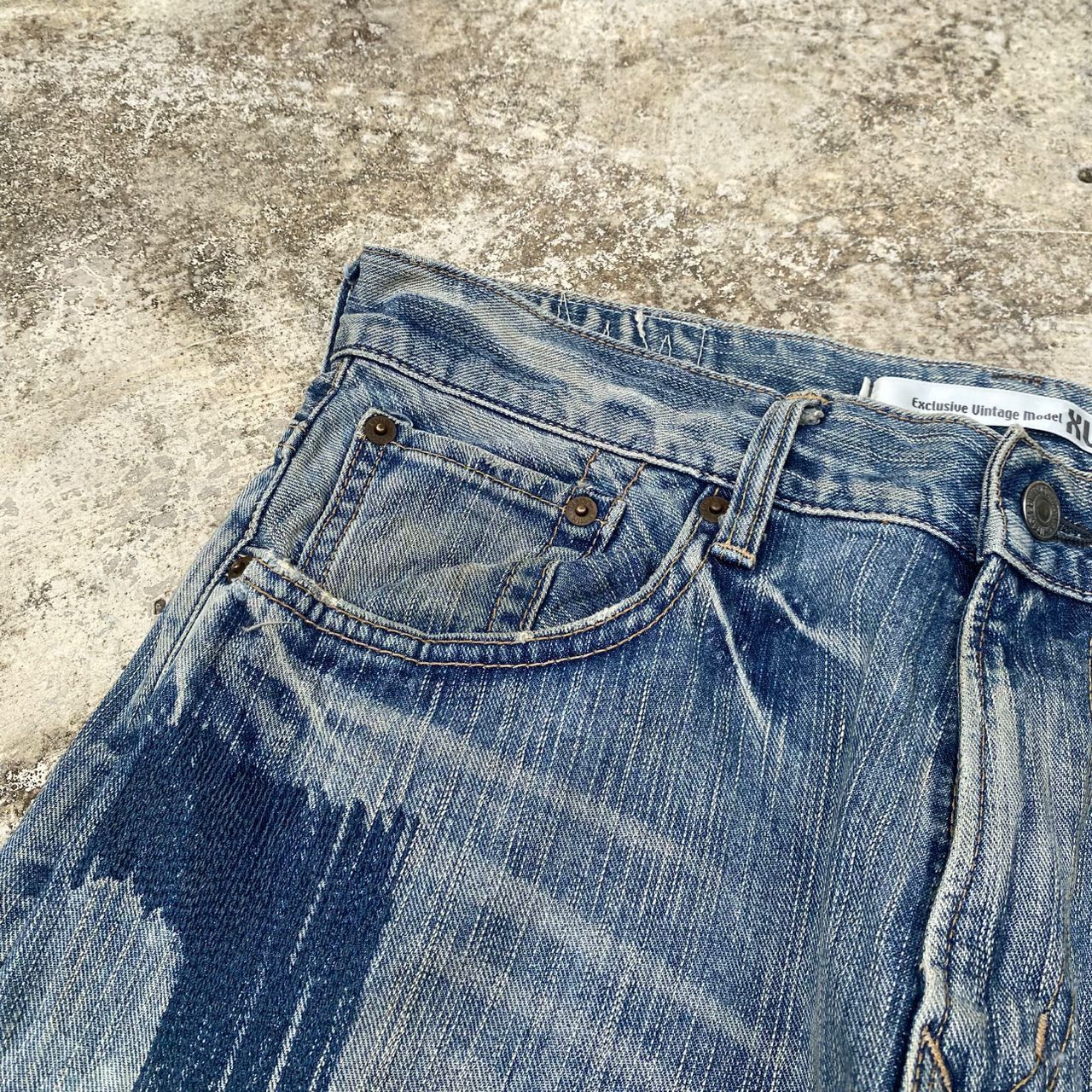 Edwin Vintage Exclusive Model XU Edwin Patchwork Denim Size US 31 - 11 Thumbnail